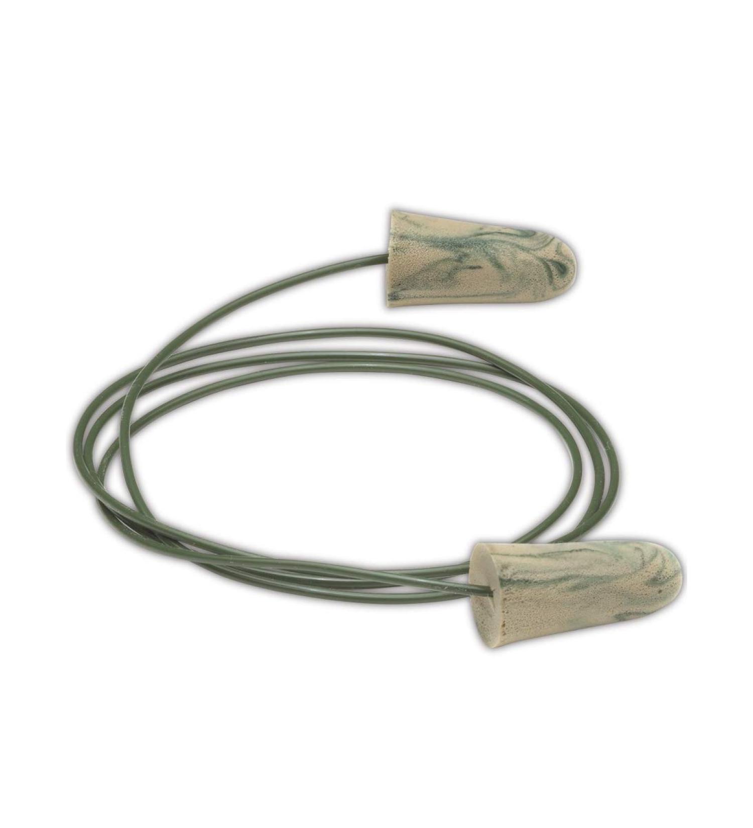 222200565 Camo Plugs Foam Corded Ear Plug 100 Pairs Standard Camo (Pack of 100)