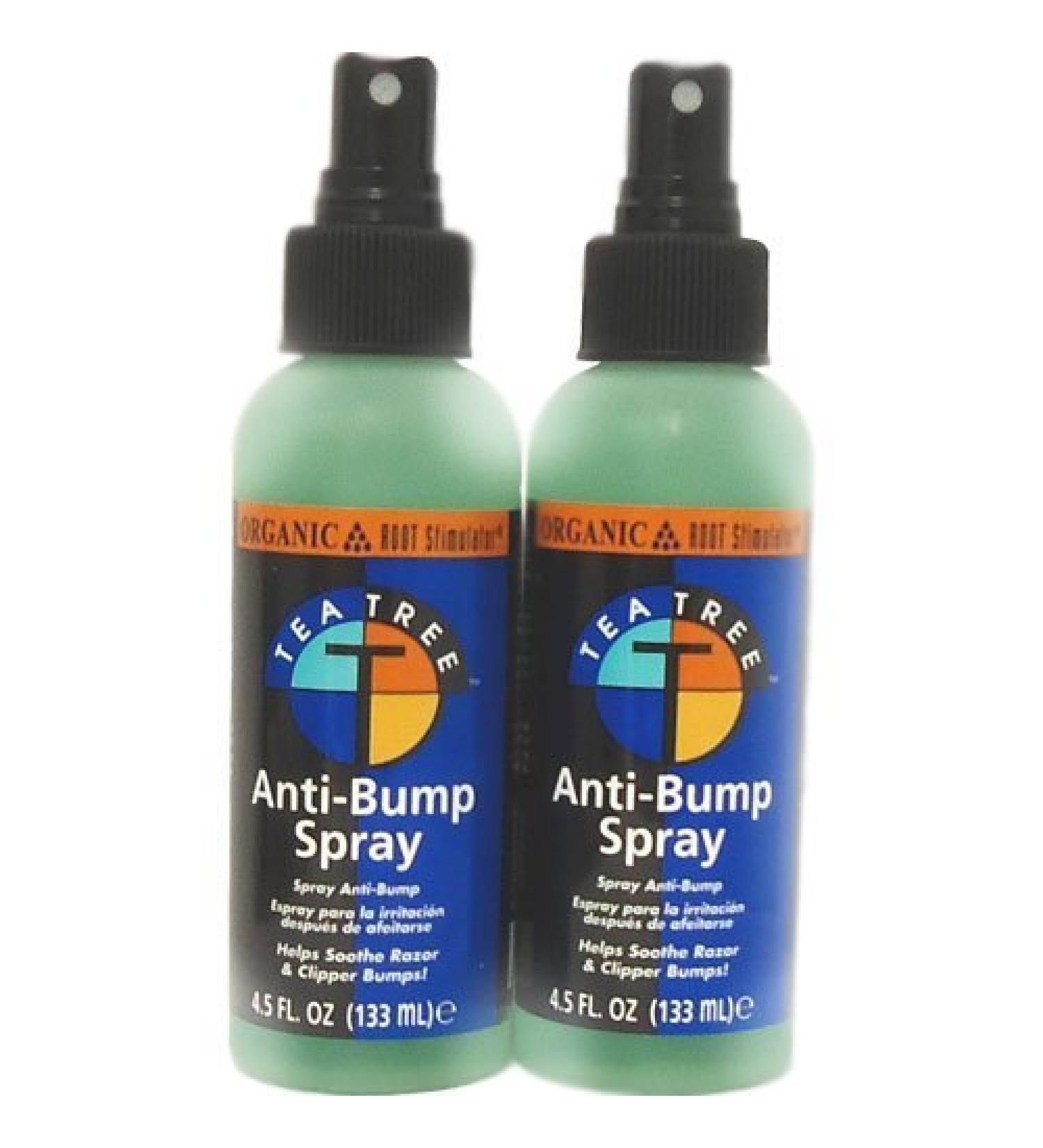 ORS Tea Tree Oil Anti-Bump Spray 4.5 Ounce (Pack of 2)