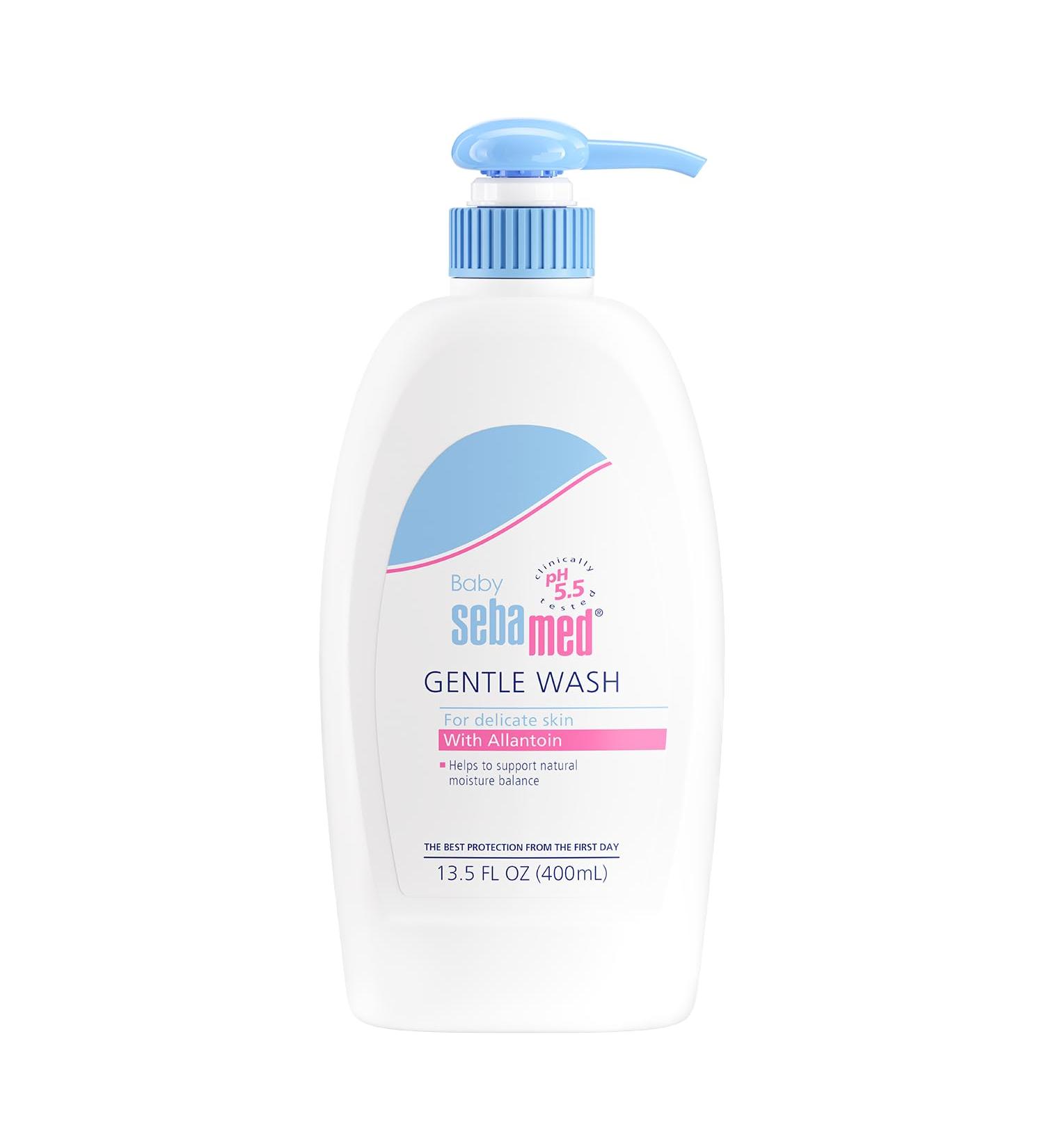 Sebamed Baby Gentle Wash Extra Soft for Delicate Skin (13.5 oz) - Gentle Cleansing for Sensitive Skin - Shop Internationally - Buy Online on GoSupps.com