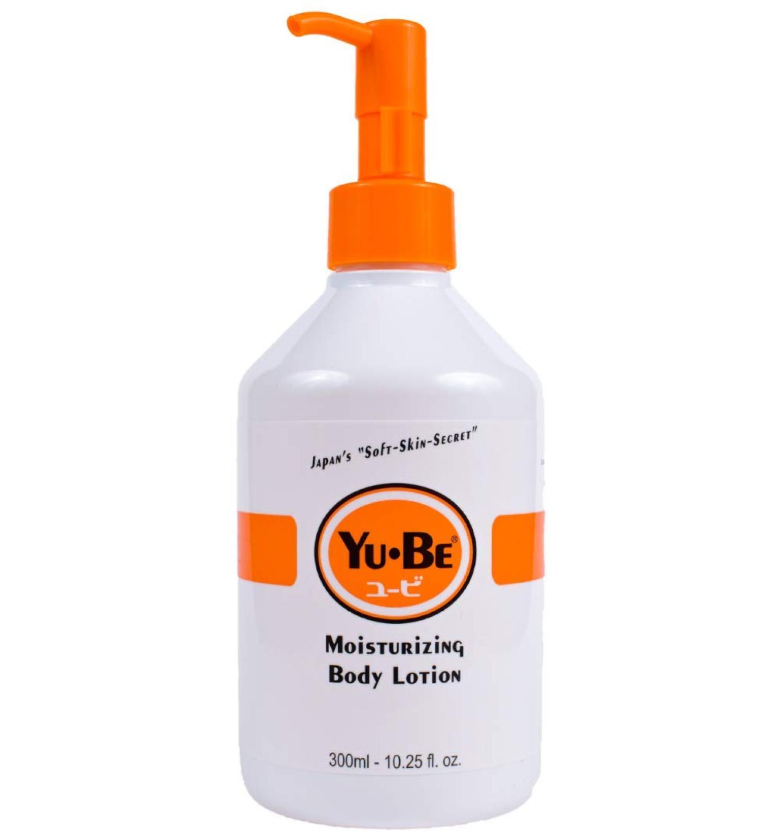 Yu-Be Deeply Hydrating Hand and Body Lotion - 10.25 Fl Oz Pump Bottle | Moisturizing Cream for Extra-Dry Skin, Cracked Heels | Non-Greasy Formula | Day & Night Moisturizer - Buy Online on GoSupps.com