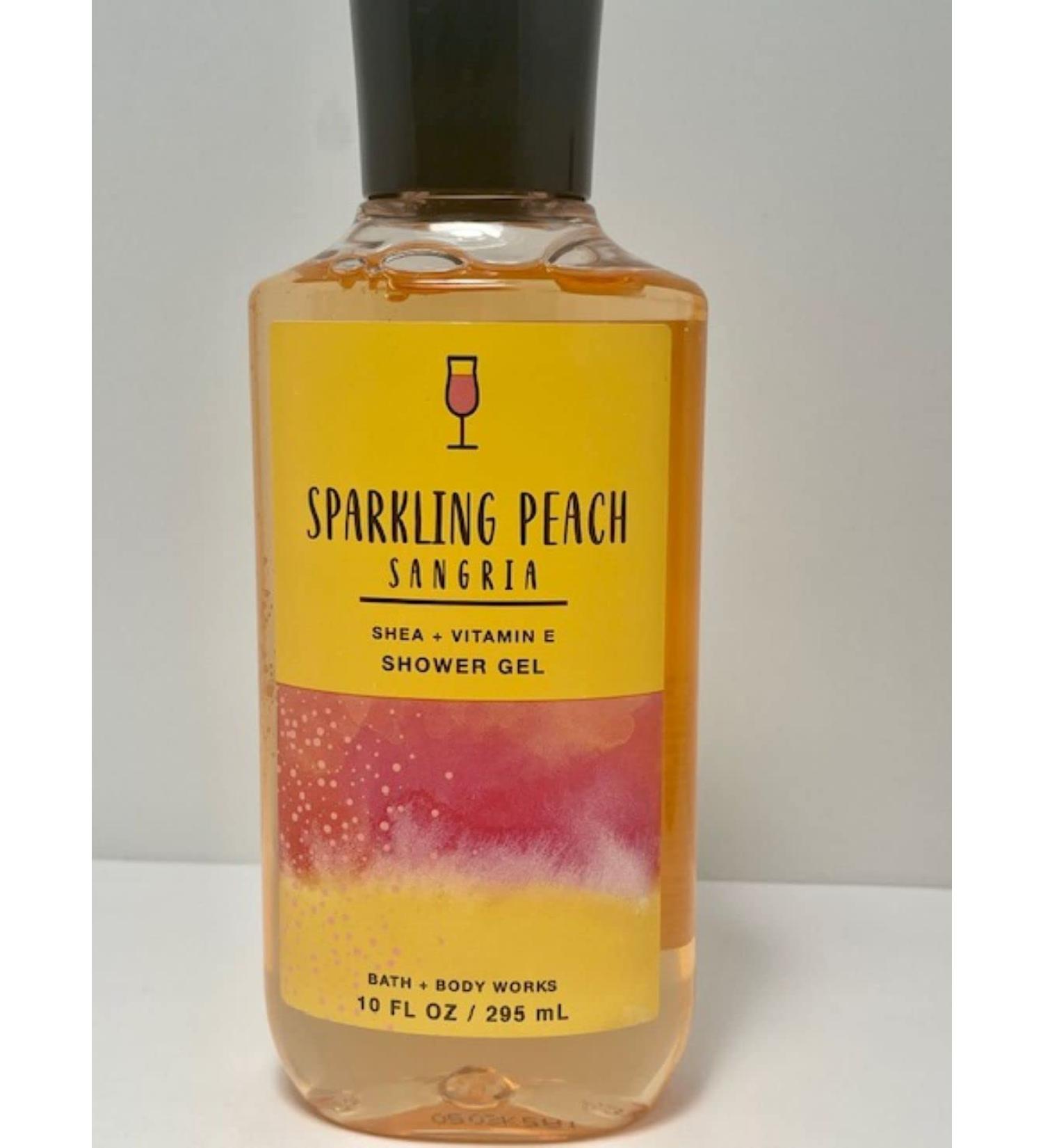 Buy Bath and Body Works Sparkling Peach Sangria Shower Gel - 10 oz Full Size | International Shipping Available - Buy Online on GoSupps.com