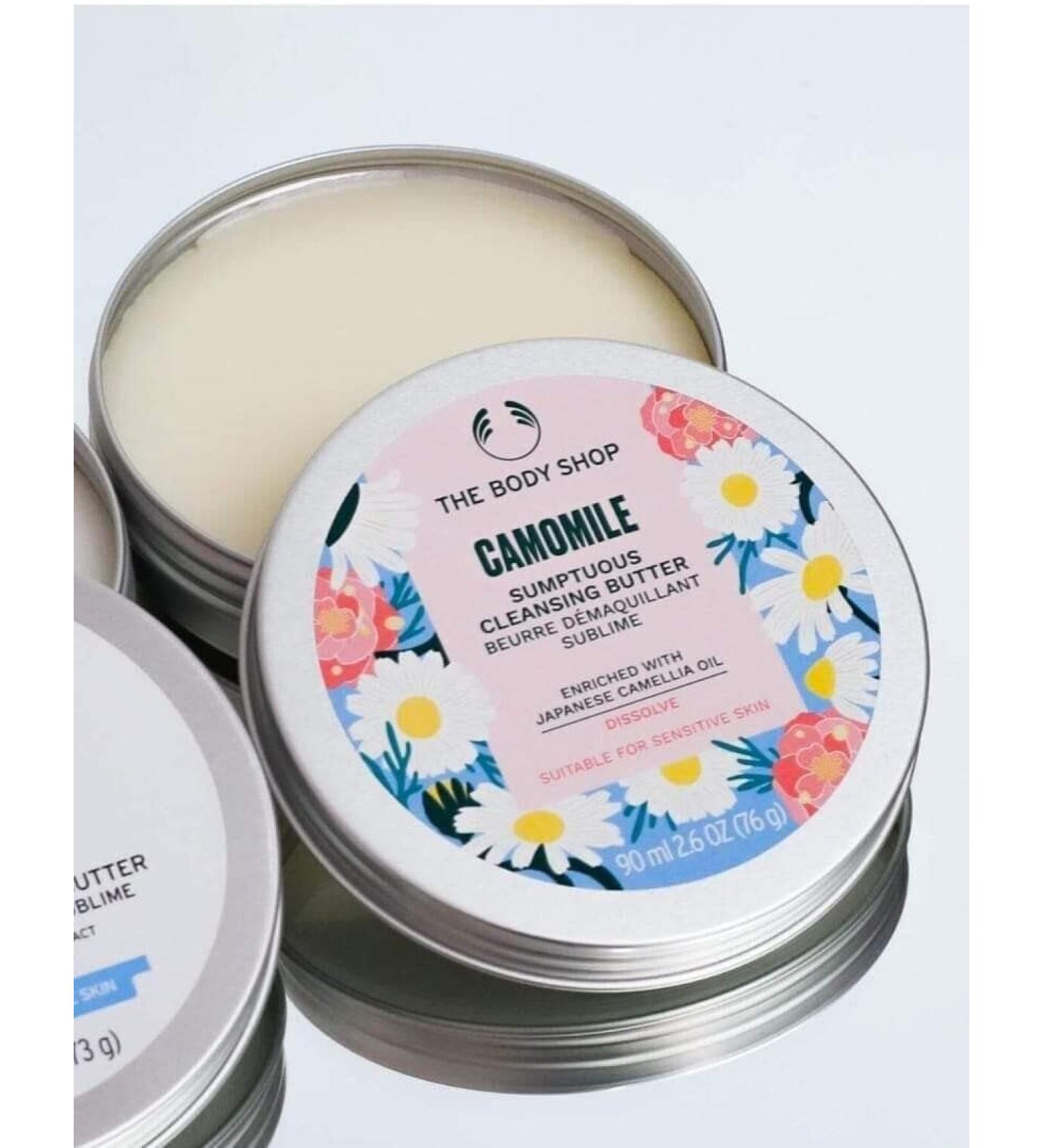 The Body Shop CAMOMILE Sumptuous Cleansing Butter enriched with Japenese Camelia Oil 90ml