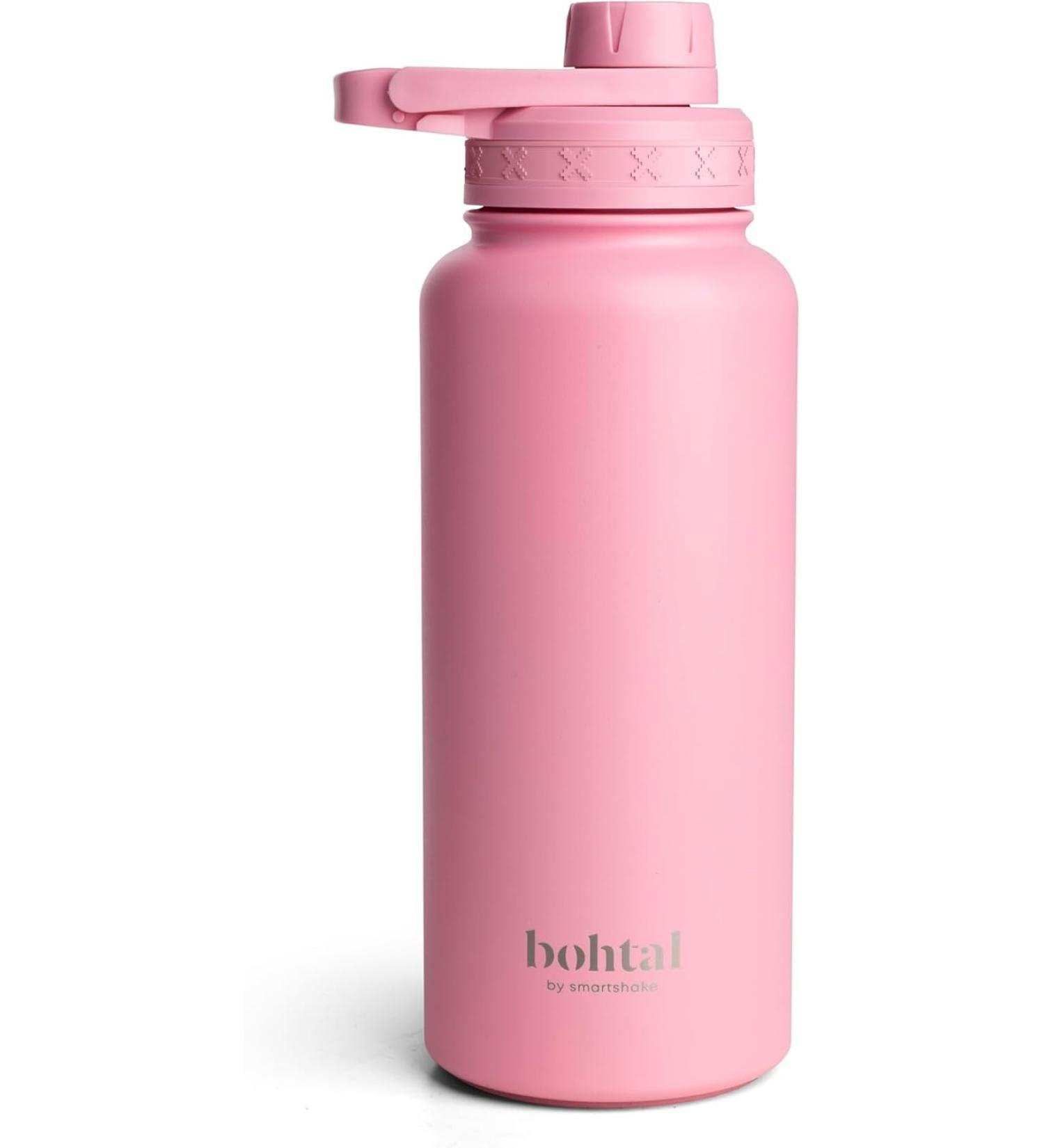 SmartShake Bohtal Insulated Sports Bottle Pink - 960 ml. - Buy Online on GoSupps.com