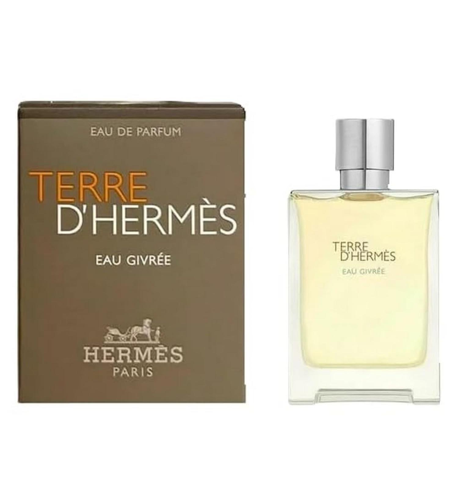Hermes Terre D'hermes Eau Givree Eau De Parfum Miniature Spray for Men 0.42 Ounce