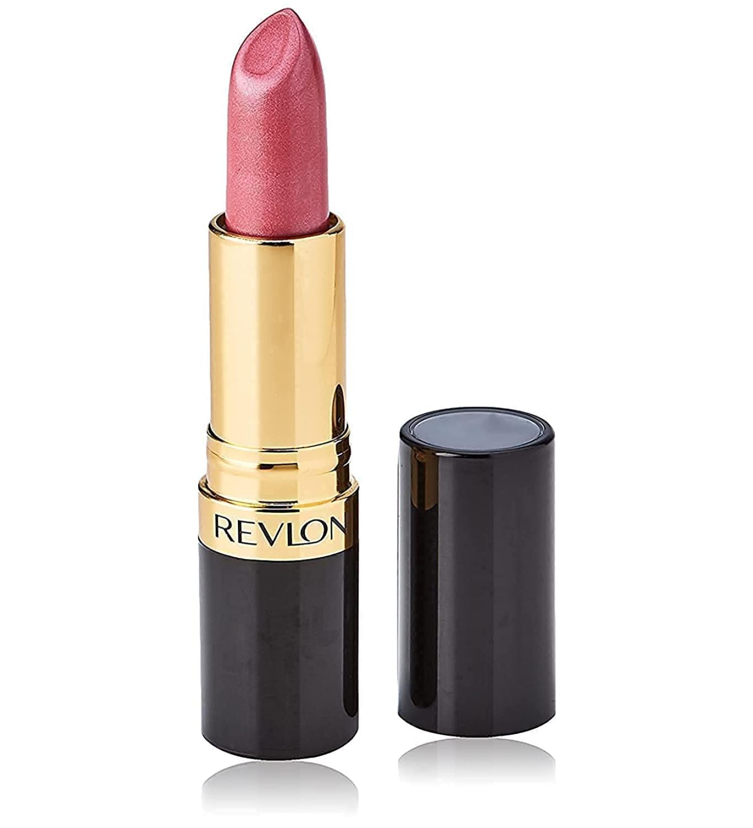 Revlon Super Lustrous Lipstick 424 Amethyst Shell - Long-Lasting Lip Color - Buy Online on GoSupps.com