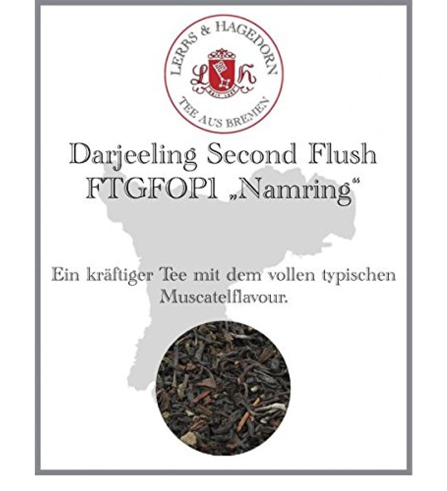  Lerbs & Hagedorn Darjeeling Second Flush FTGFOP1 Namring 1 kg - Buy Online on GoSupps.com