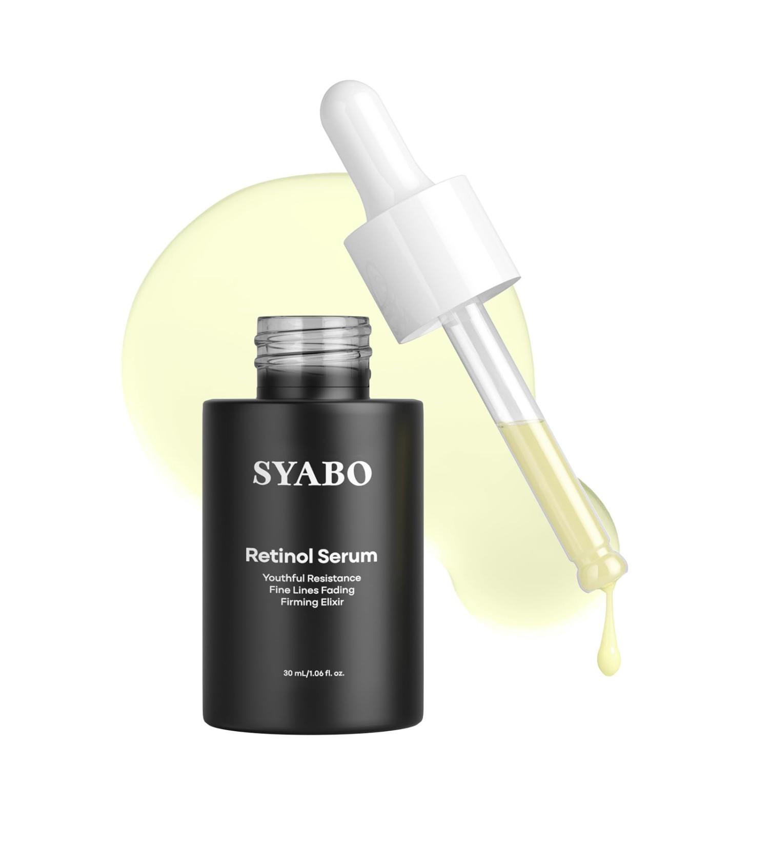 Retinol Serum for Face - Anti-Aging Elixir with Squalane & Vitamin E | Reduces Fine Lines & Age Spots - 1 Fl Oz - Buy Online on GoSupps.com