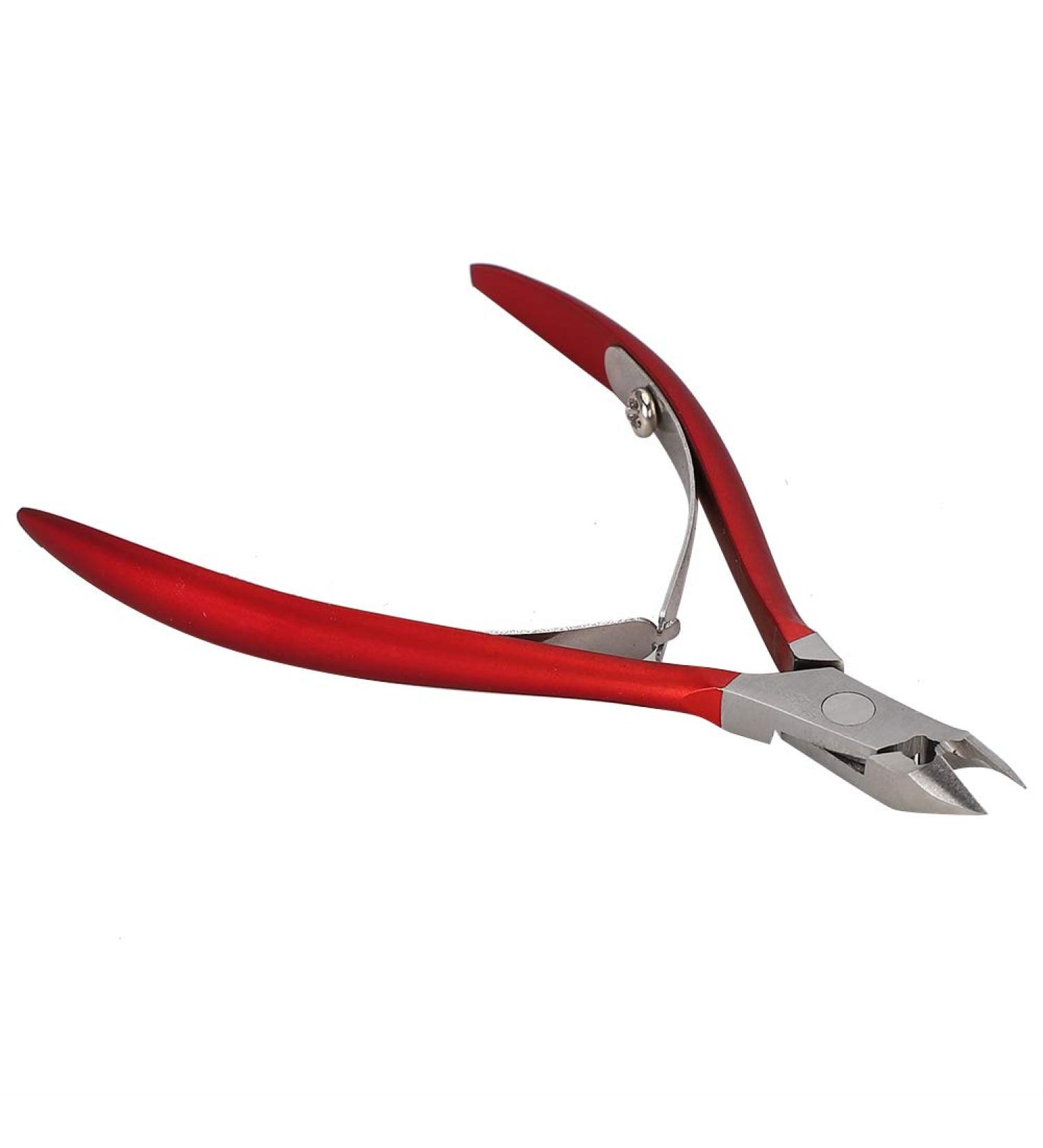 Verdant Touch Manicure Scissors Stainless Steel Nail Dead Skin Scissors Calluses Remover Nail Trimmer Clipper Manicure ToolRed - Buy Online on GoSupps.com