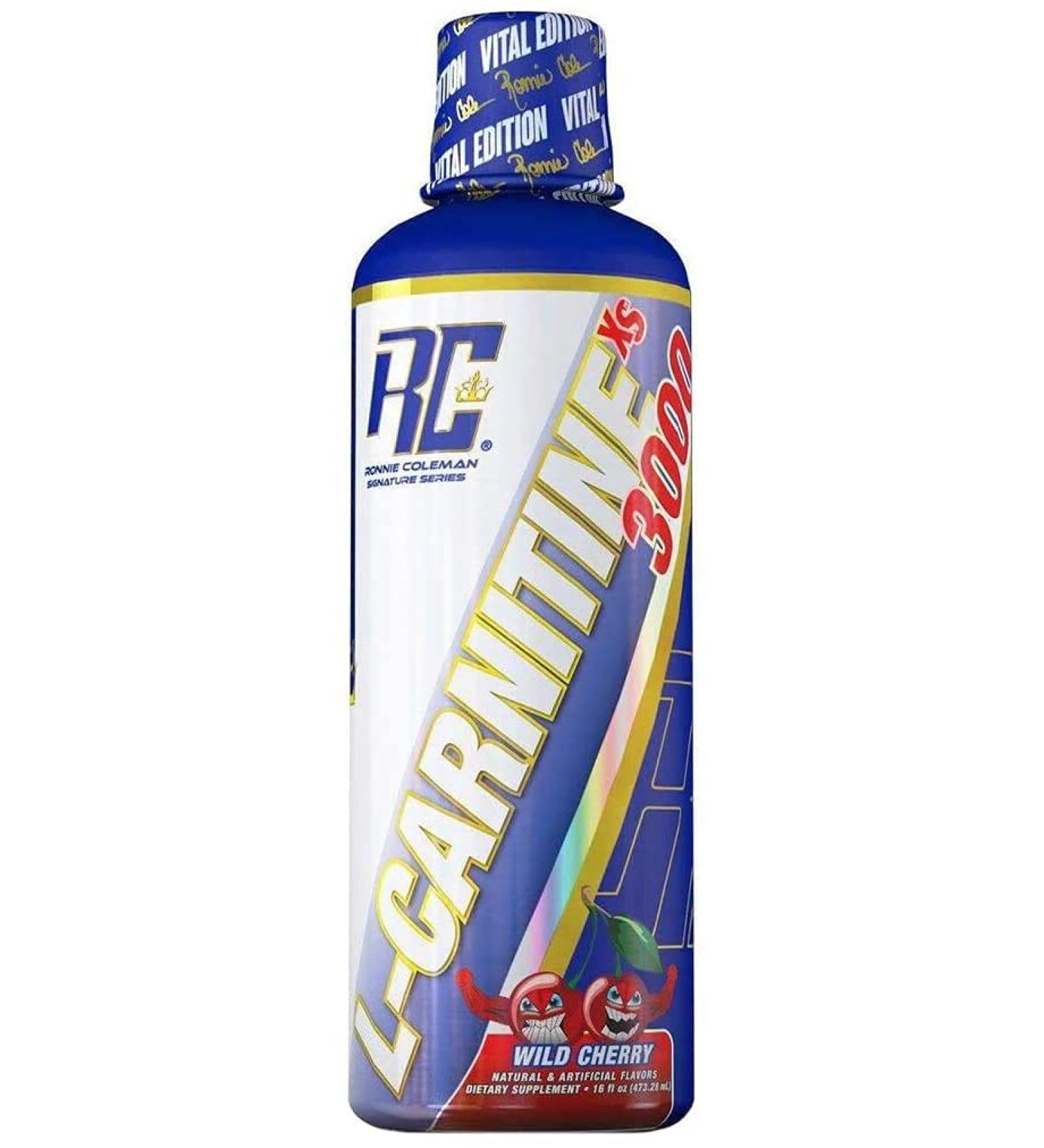 Acids Metabolism and Lean Muscle Strength Support Stimulant Free Sugar Free Zero Carbs Wild Cherry 16 Oz Wild Cherry (3000) 16 Fl Oz (Pack of 1)