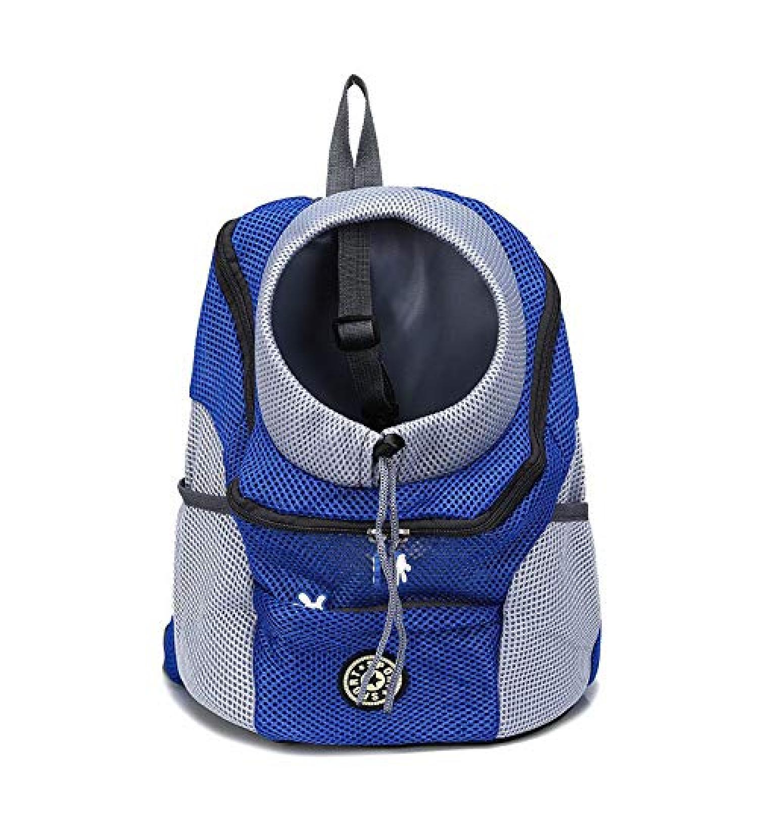 SWZEC Hundeliebling Dog Backpack - Large Blue | Premium Pet Carrier for Travel & Outdoor Adventures - Buy Online on GoSupps.com