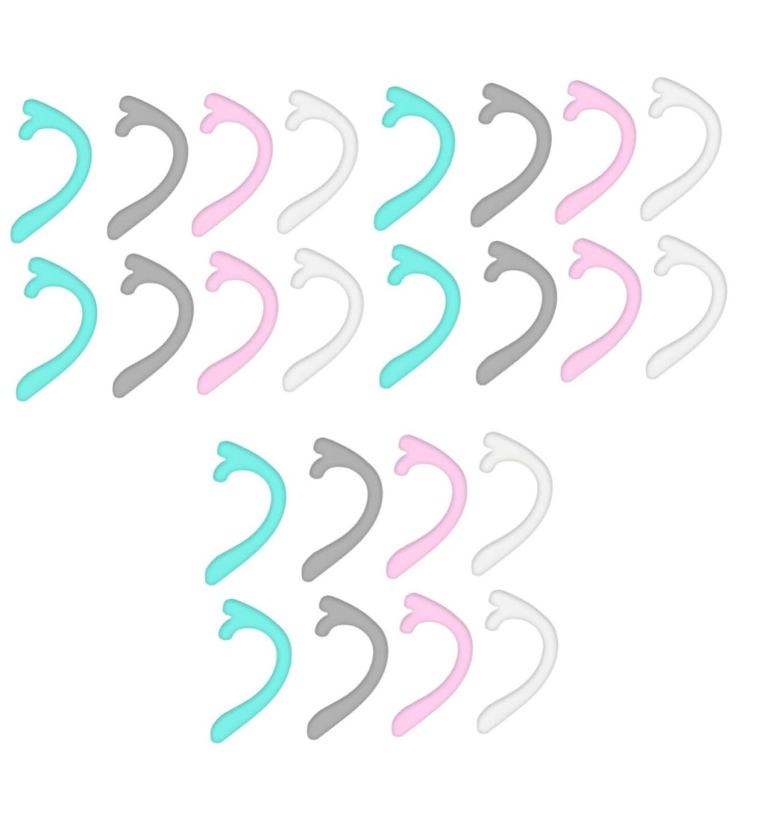 Magiclulu 12 Pairs Masked Pipe Hook - Ear Protection & Face Cover Extension | Earring Ear-Expander | 5x3cm | International Shipping Available - Buy Online on GoSupps.com