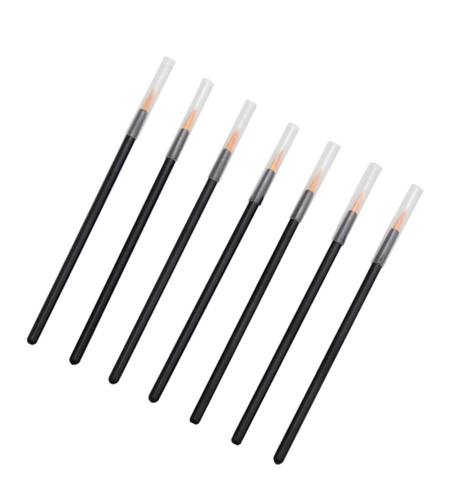 Beavorty 50pcs Disposable Eyeliner Brush Gel Eyeliner Brush Make up for Face Disposable Makeup Brush Eyelash Brush Disposable Lip Wands Miss Fine Point Black Makeup Tools - Buy Online on GoSupps.com