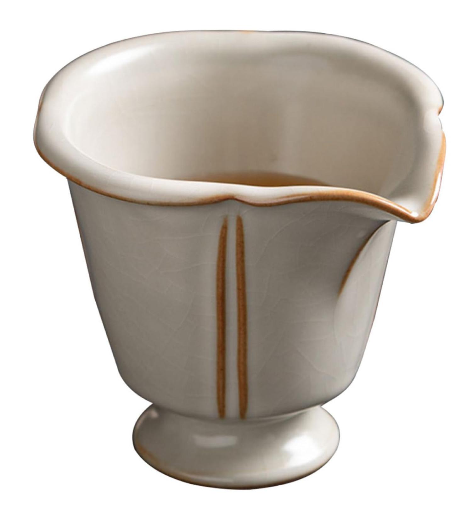 Zerodeko Ceramic Fair Cup Drinking Glasses Water Glasses Coffee Mugs Cofee Creamer Tea Cup Household Teacup - Buy Online on GoSupps.com