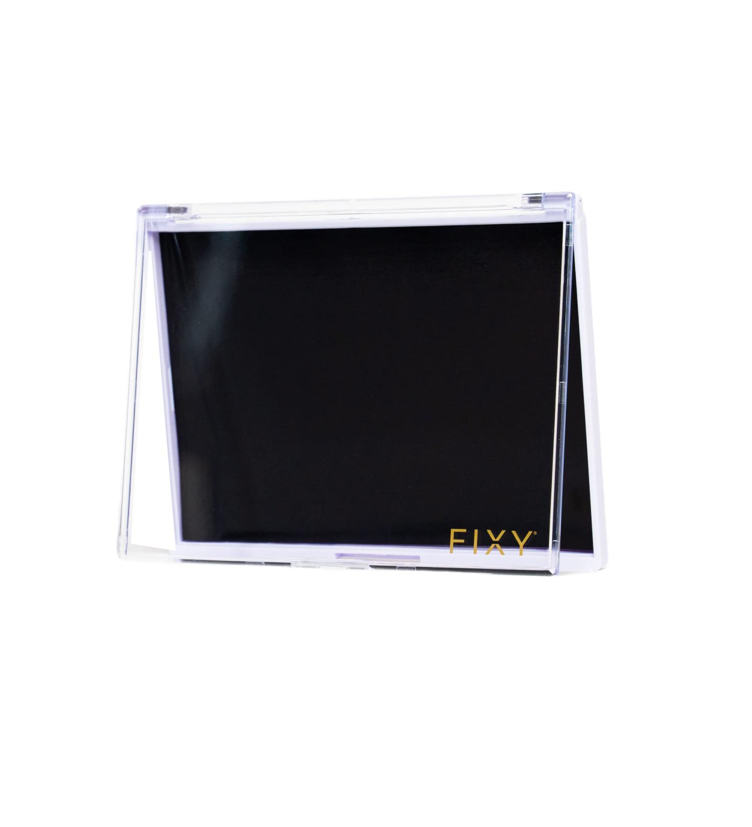 FIXY Empty Magnetic Makeup Palette with Clear Top - Customize Your Bronzer, Blush, and Eyeshadow - Travel Organizer - Medium Size 5.7 x 4.3 - Buy Online on GoSupps.com