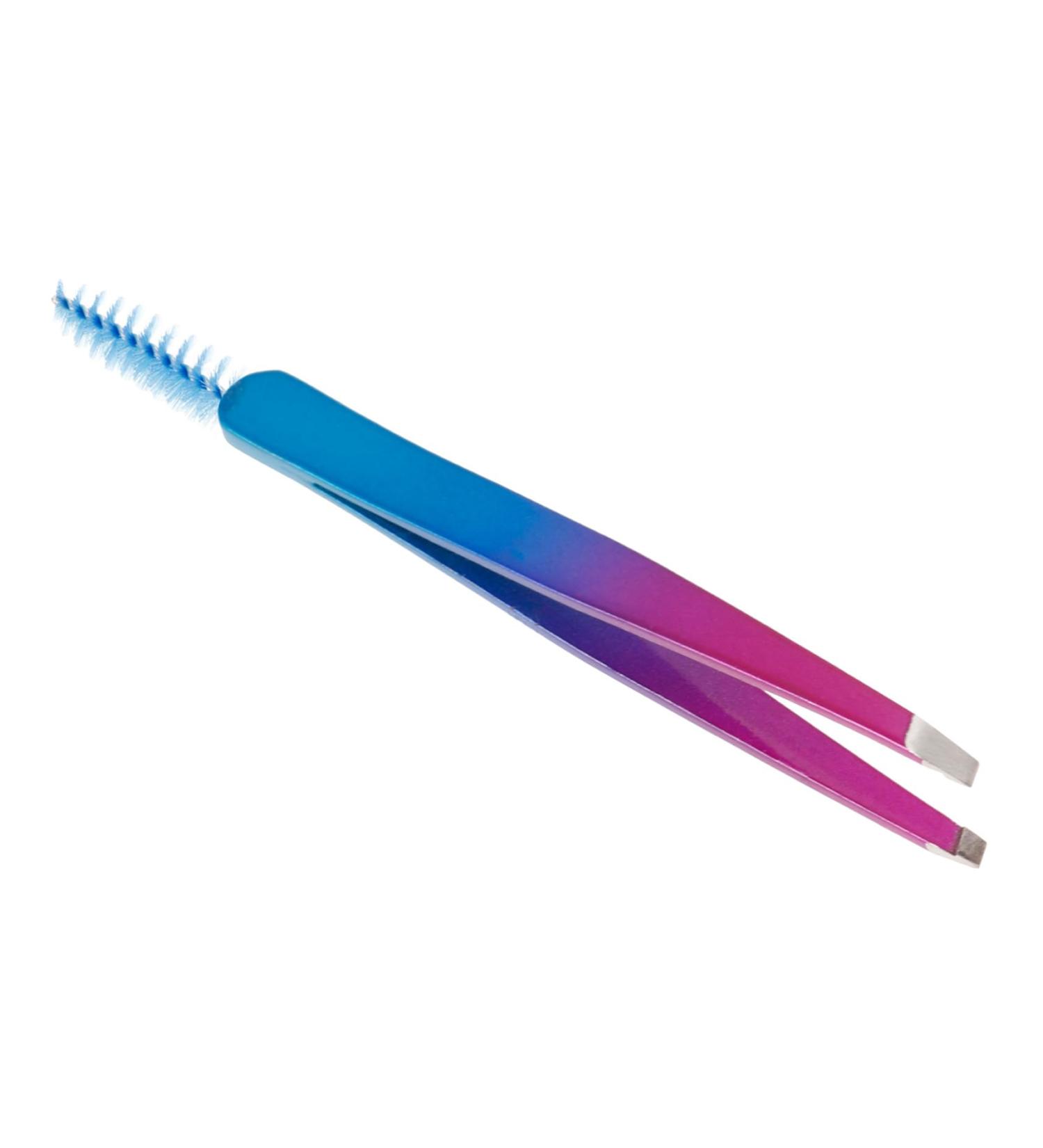 HAPINARY Stainless Steel Eyebrow Tweezers Brow Clip Travel Eyebrow Clamp Brow Tool Tweezers for Women Eyebrow Tweezer with Brush Beauty Accessories Tweezers for Eyebrow Beauty Tools - Buy Online on GoSupps.com