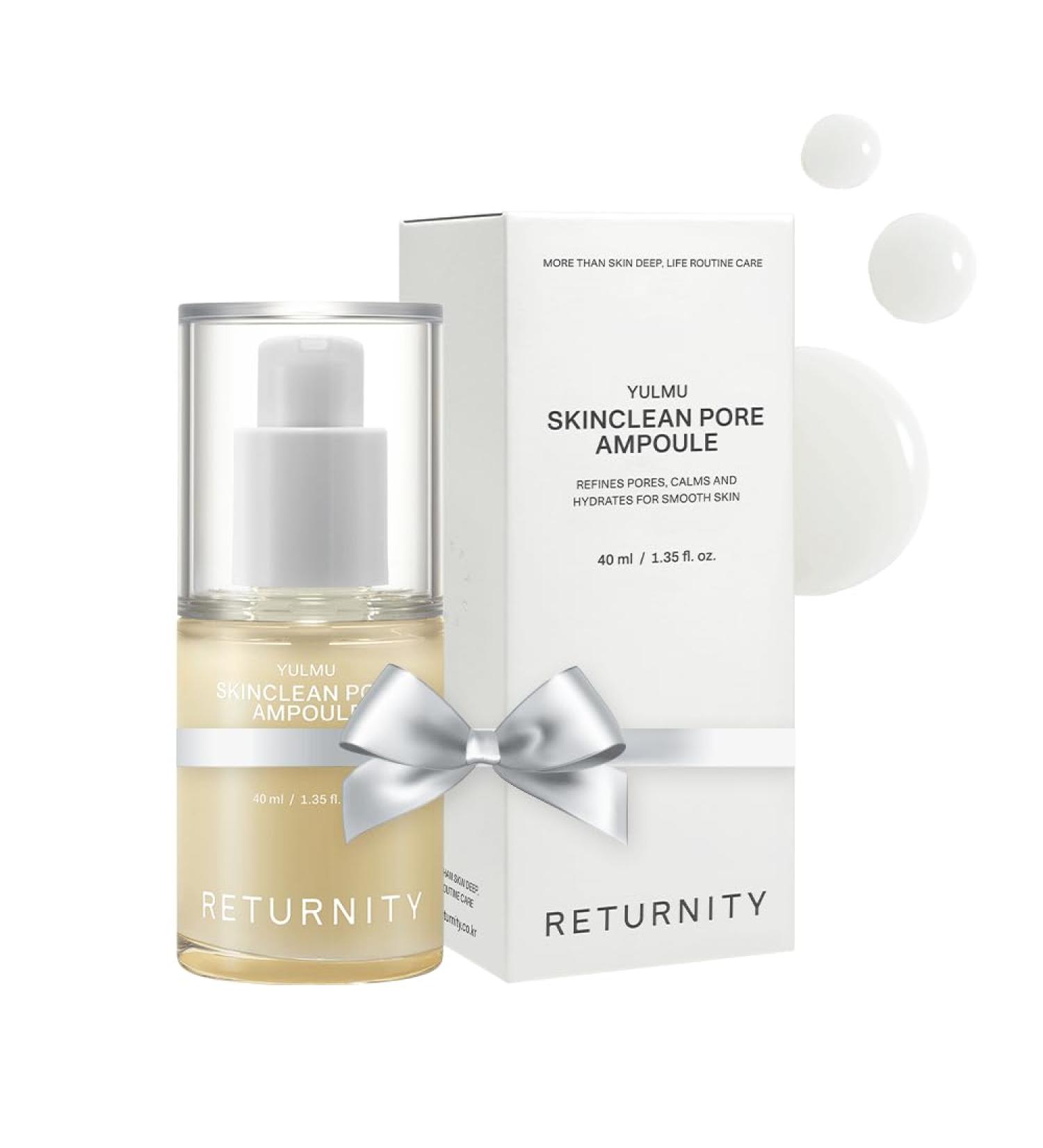 RETURNITY Yulmu Skin Brightening Ampoule with Coix Seed Extract and Madecasoside for Sensitive Skin, Korean Beauty Face Serum - Buy Online on GoSupps.com
