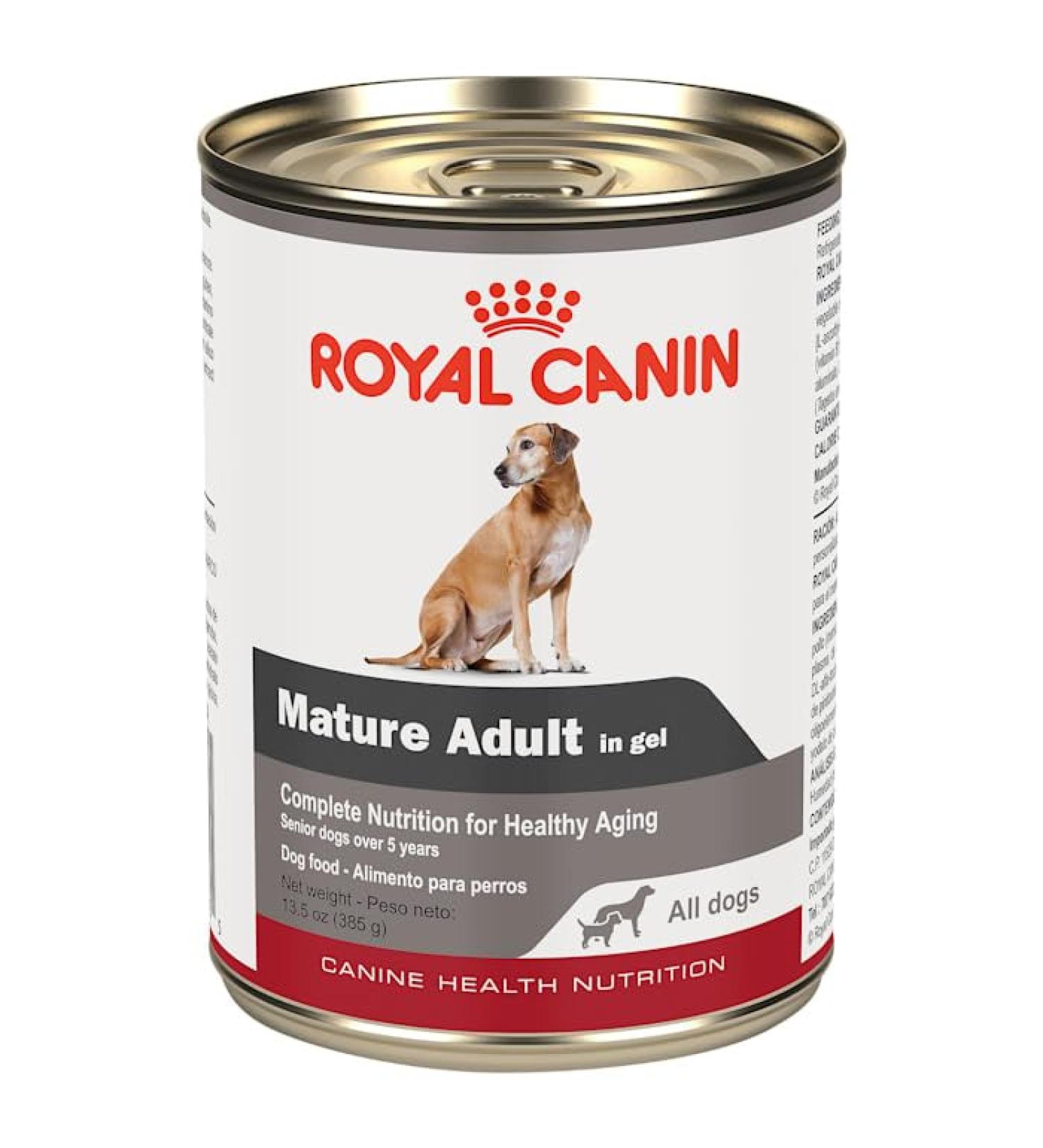 Royal Canin Canine Health Nutrition Mature Adult In Gel Wet Dog Food 13.5 oz. Case of 12 - Buy Online on GoSupps.com