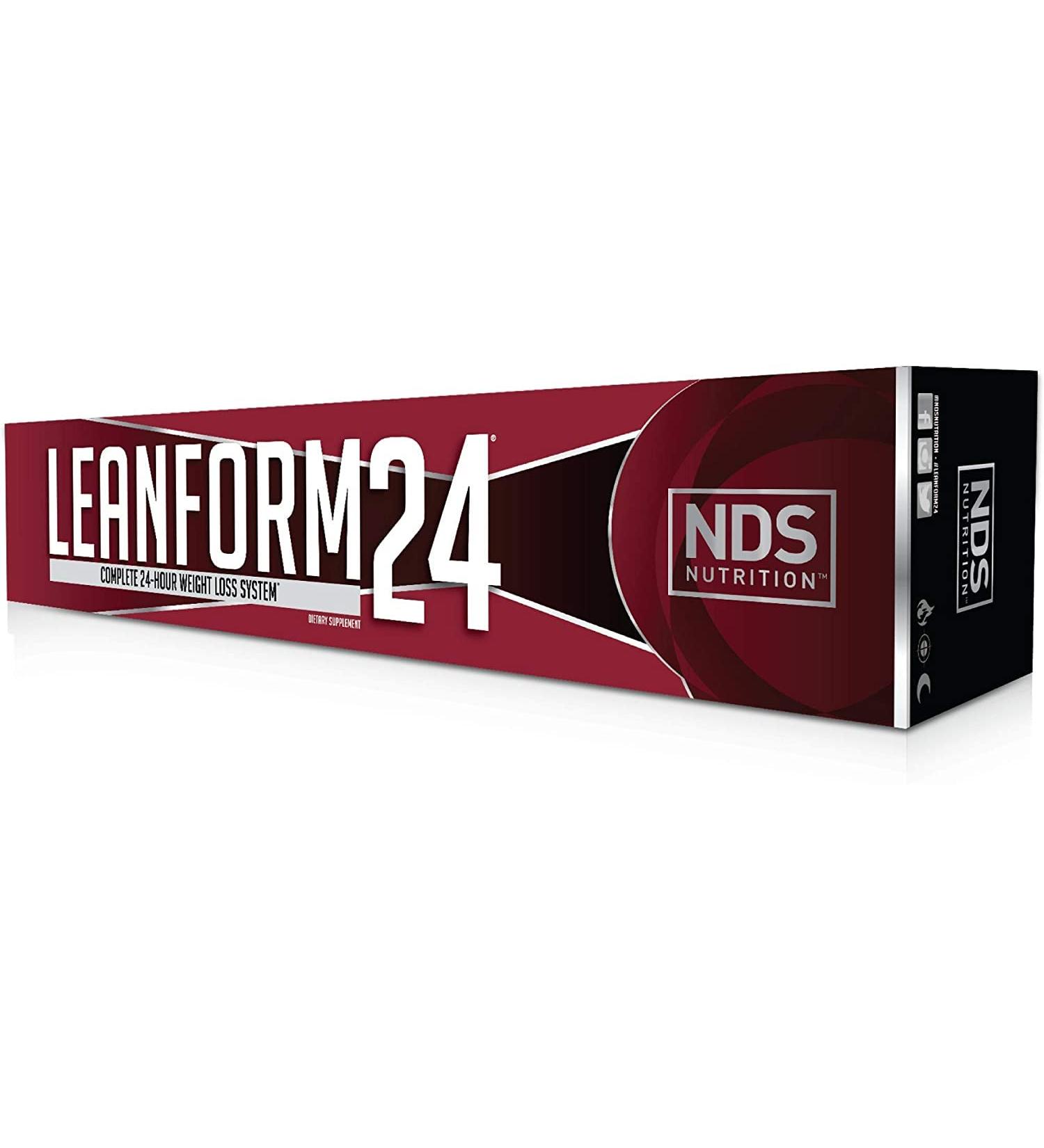 LeanForm24 NDS Nutrition Complete Diet Kit - Weight Loss, Decrease Appetite, Energy Booster, L-Carnitine, CLA - Intensify Black 90 Capsules, Censor 90 Softgels, Slim-Tox 90 Capsules - Buy Online on GoSupps.com