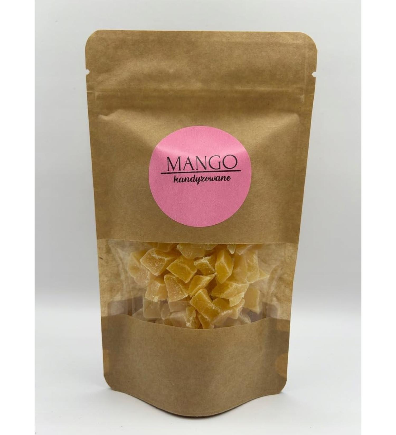 DELIFRUITS.PL CANDYED MANGO DRIED FRUITS 500G CANDY FRUIT DELIFRUITS 0.5KG