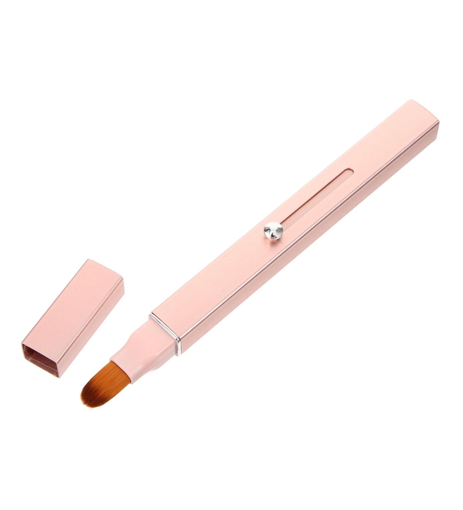 Housoutil Lip Makeup Brush Professional Makeup Makeup Professional Make up Brush Lip Brush for Lipstick Makeup Brush for Women Portable Lipstick Brush Lip Stick Applicator - Buy Online on GoSupps.com