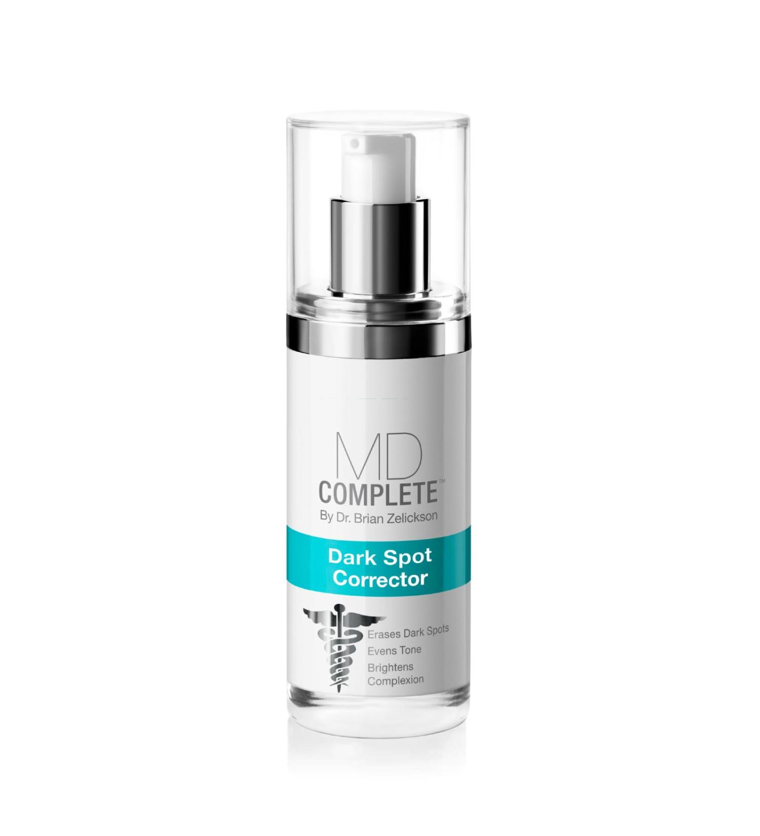 MD Complete Dark Spot Corrector | Anti-Aging | Professional Dark Spot Correction | With Tranexamic Acid Vitamins C + E Alpha Arbutin and Licorice Extracts 1.0 fl oz - Buy Online on GoSupps.com