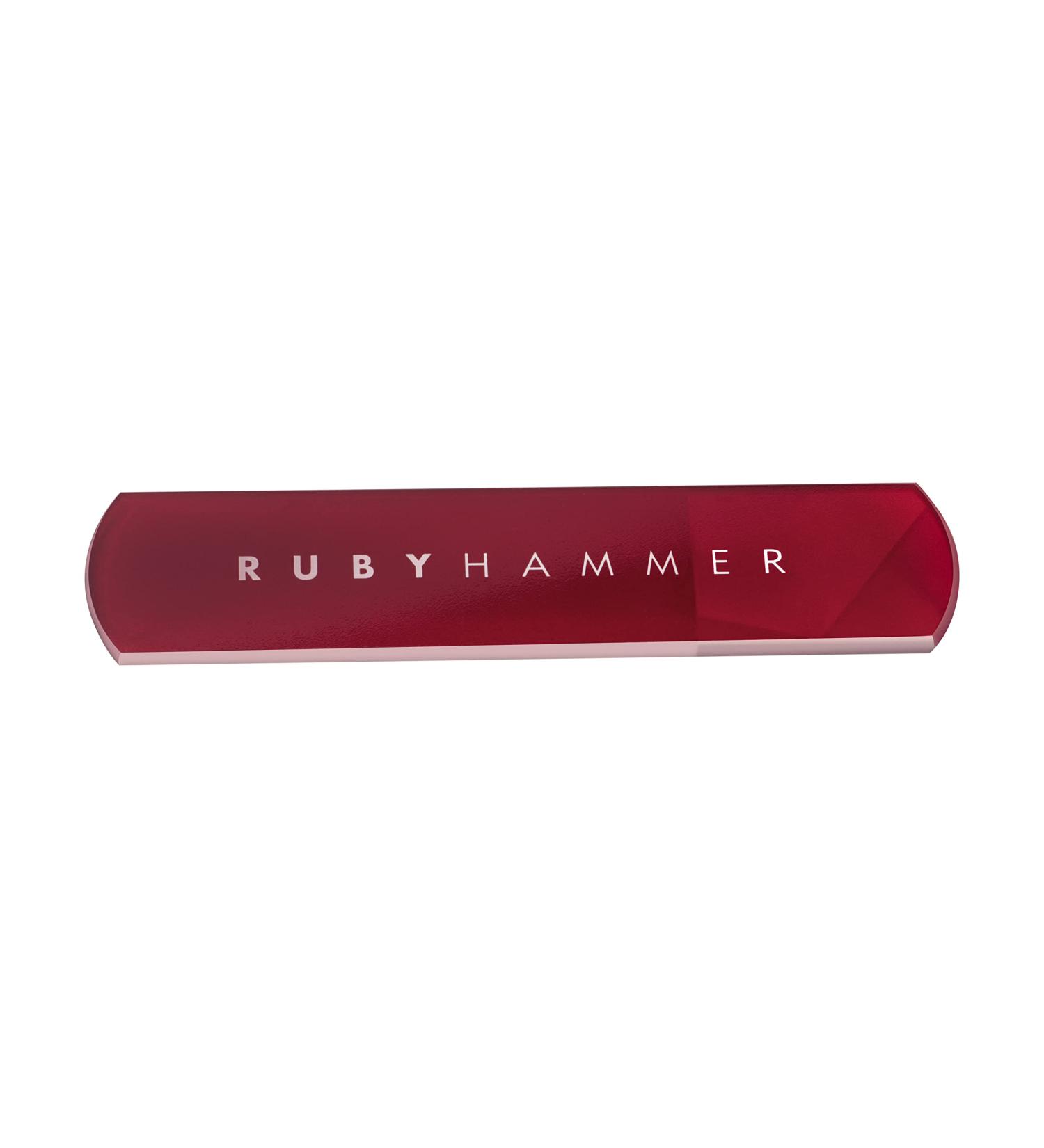 Ruby Hammer Foot File Professional Foot File Luxe Glass Foot File for Hard Dry Skin Removal Keep Feet Soft and Smooth - Buy Online on GoSupps.com