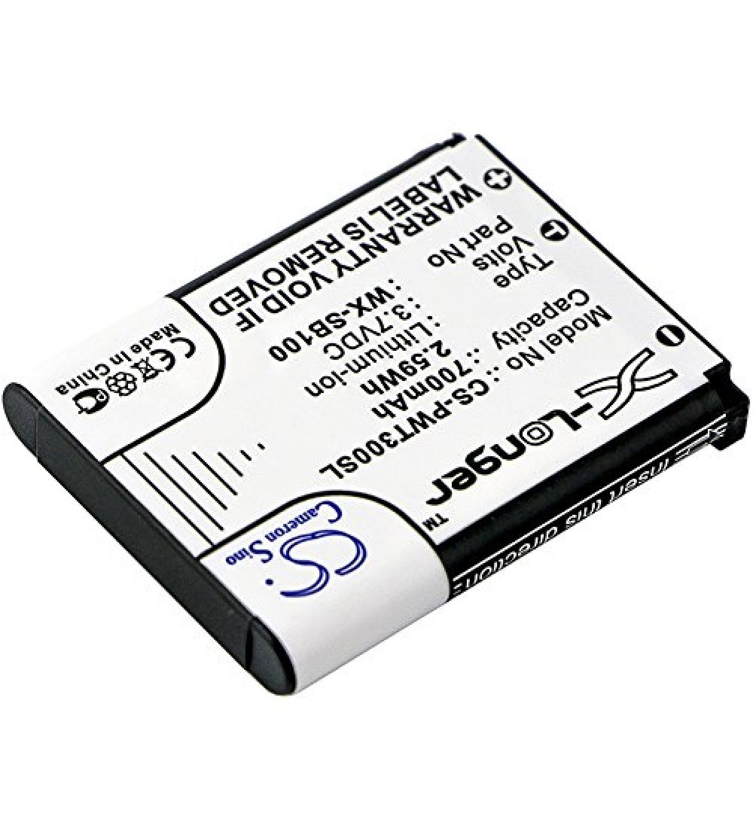 Replacement Battery for Panasonic Attune II HD3 WX-CH455 WX-ST100 WX-ST300 - 700mAh/3.7V Compatible Battery | International Shipping Available - Buy Online on GoSupps.com