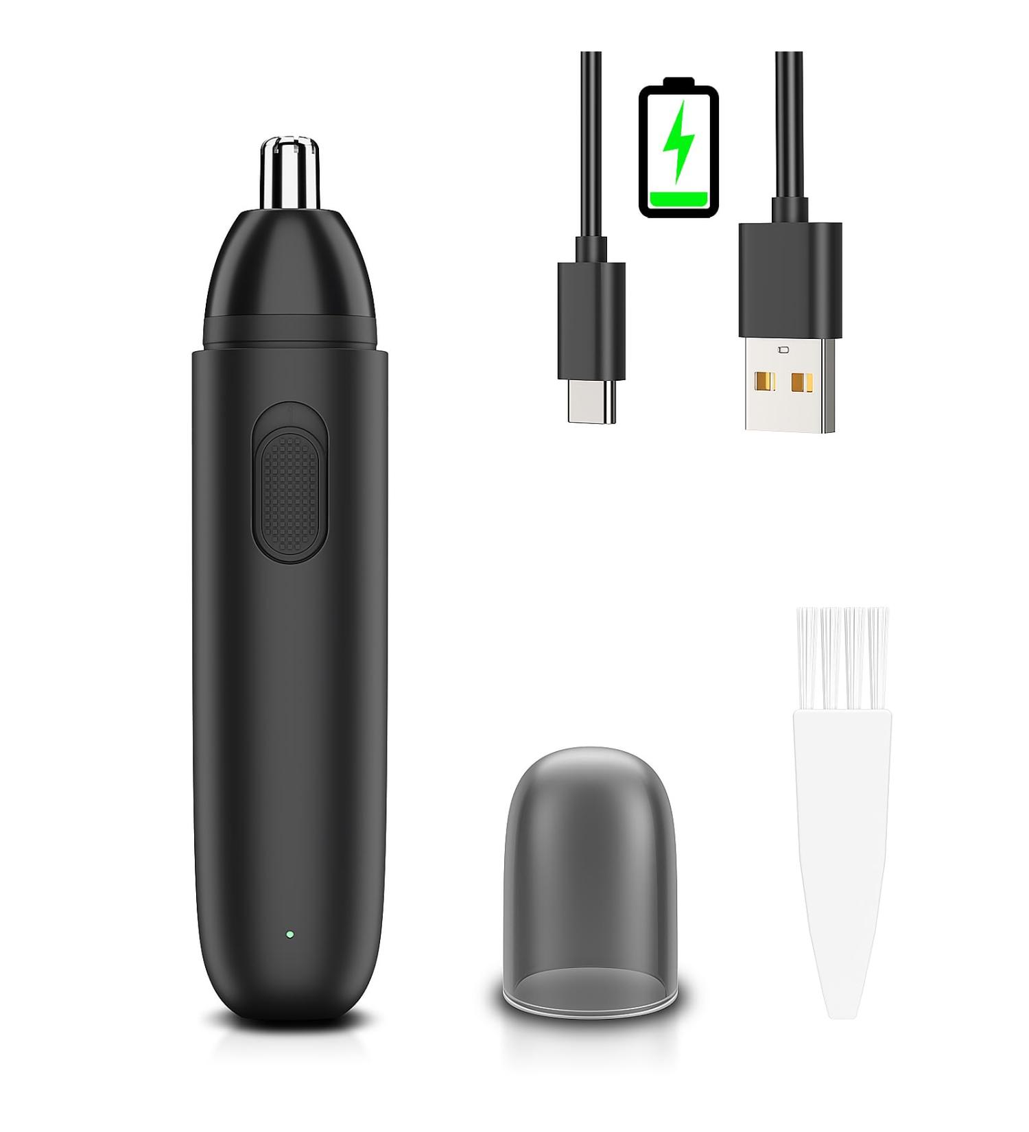 Best Nose Hair Trimmer - Rechargeable Washable Nose & Ear Hair Clipper for Men & Women - Buy Online on GoSupps.com