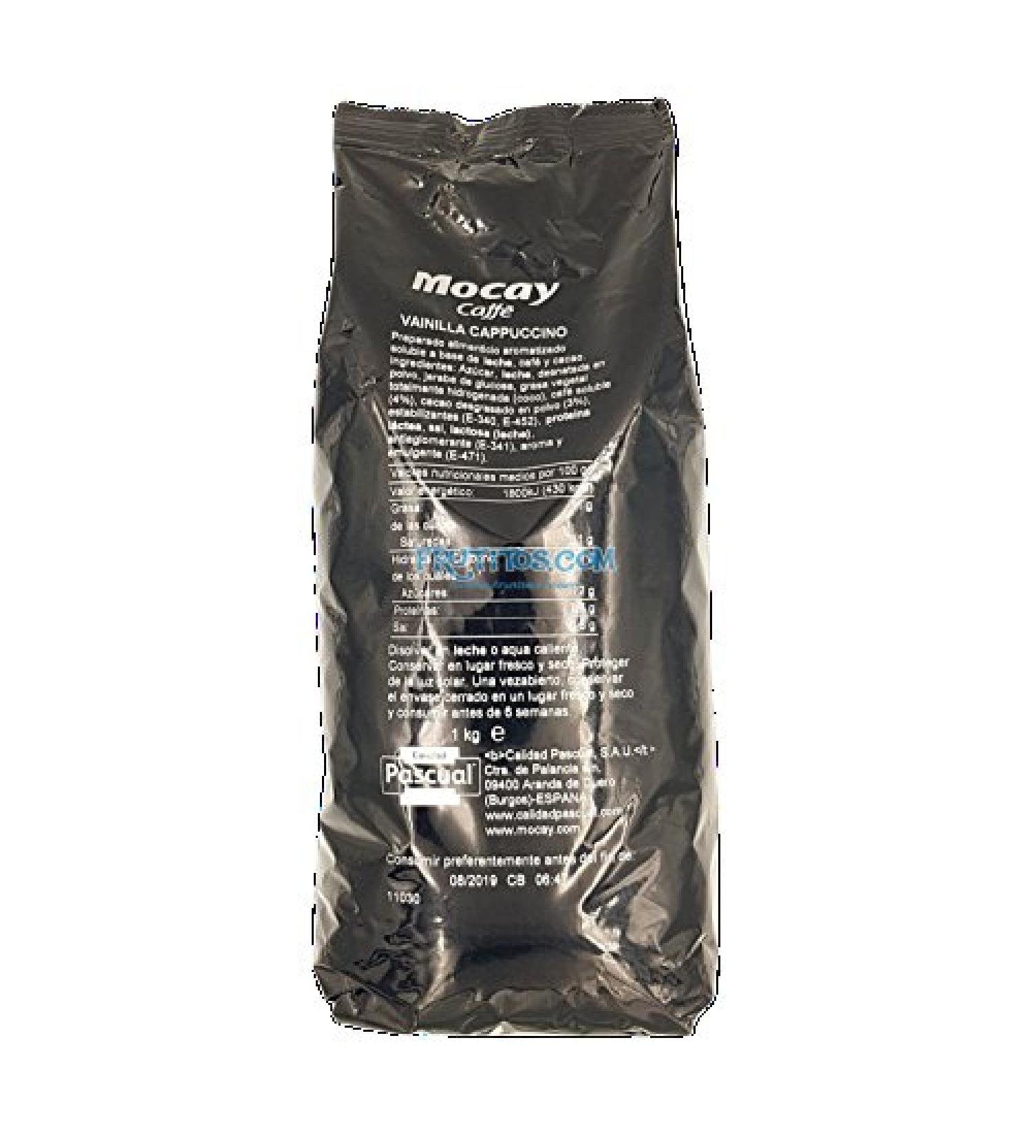 FRUTITOSCOM Mocay Coffee - Vanilla cappuccino - Instant coffee -1 k