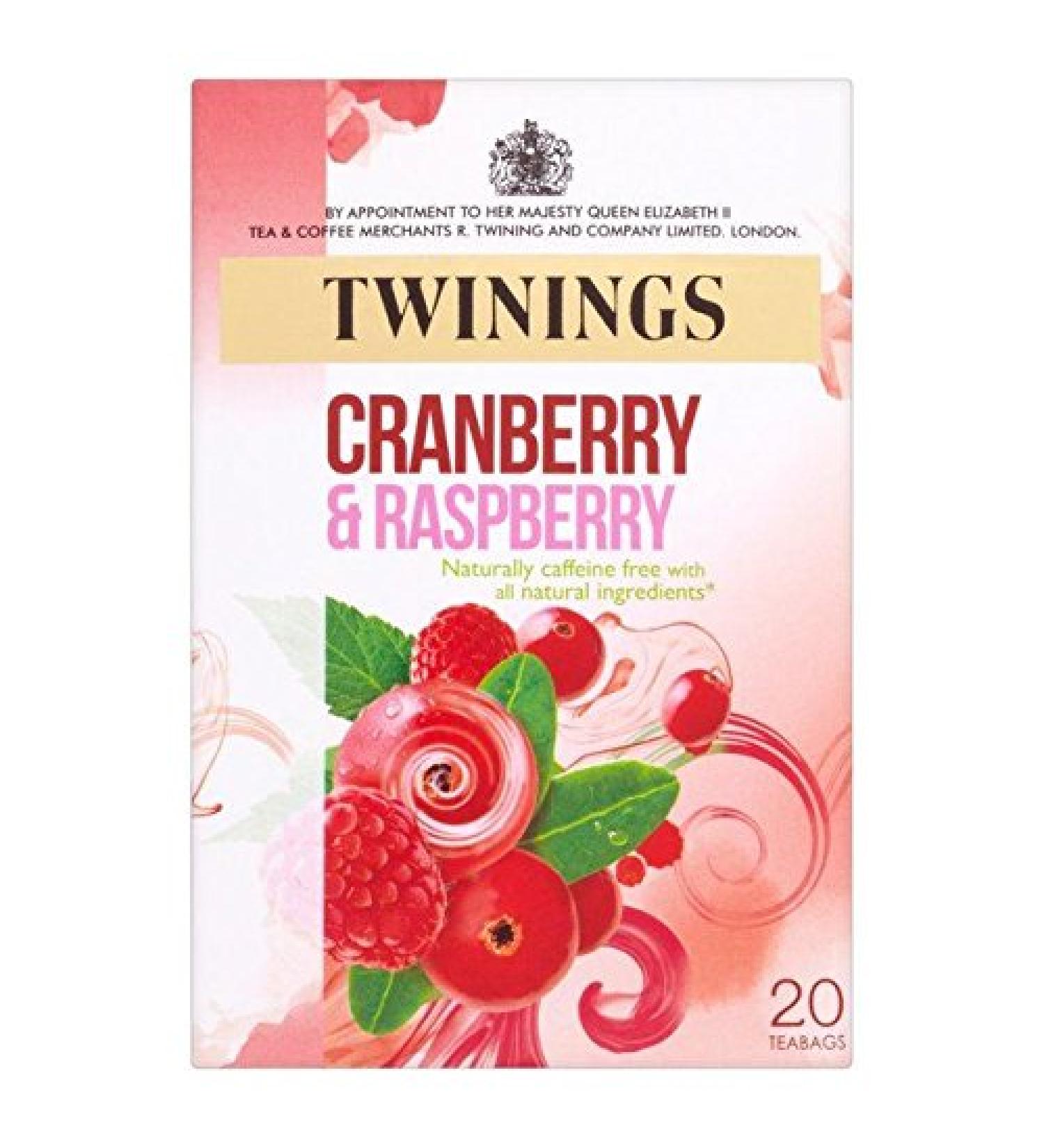 Twinings Twinings Cranberry Raspberry Tea Bags - Pack of 20