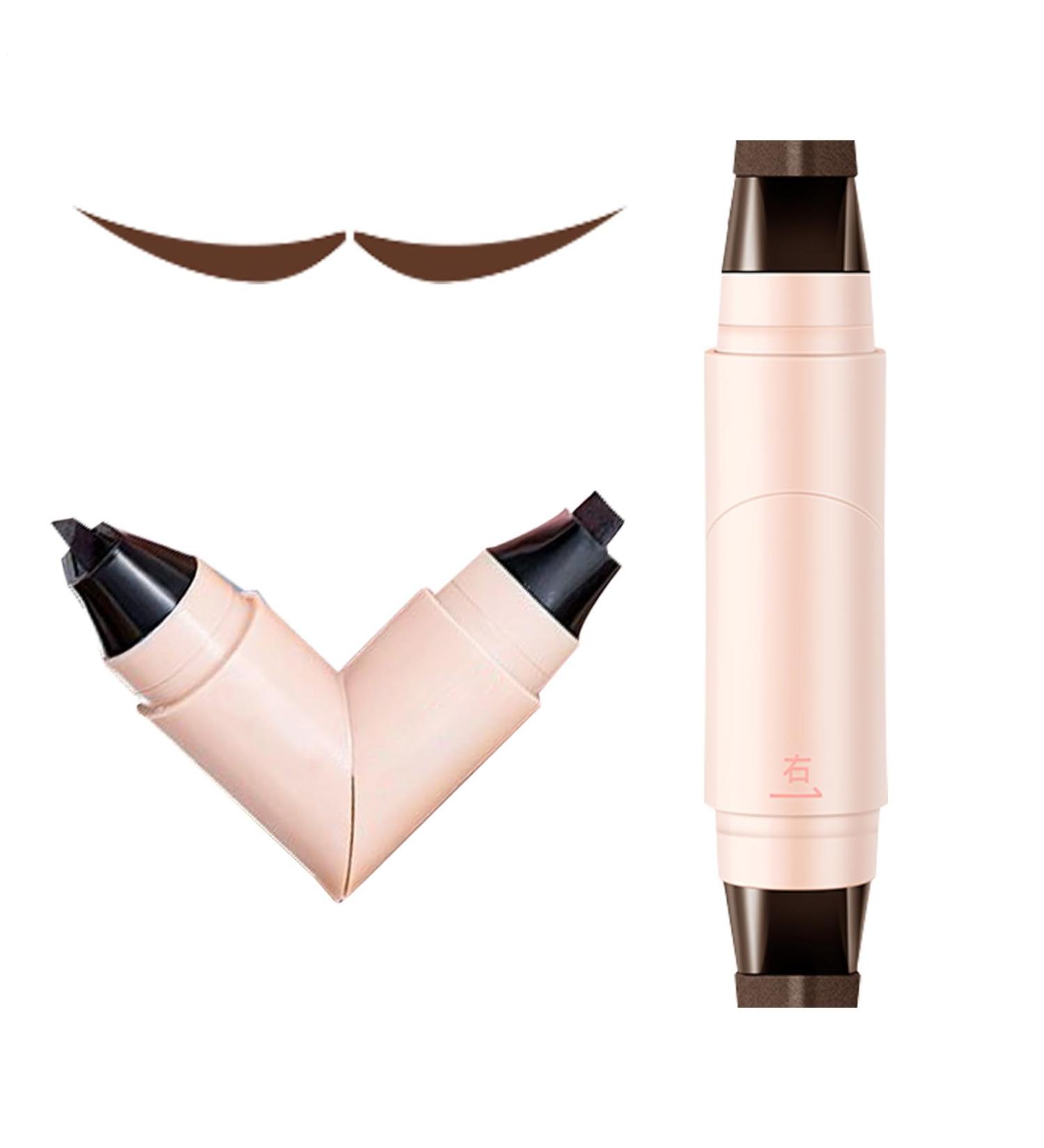 Eyeliner Stamp Tool Eyeliner Stencil Pencil Makeup Precision Pen Smooth Glide Tip MultiFunctional Design Perfect for Creating Looks for Routines Brown - Buy Online on GoSupps.com