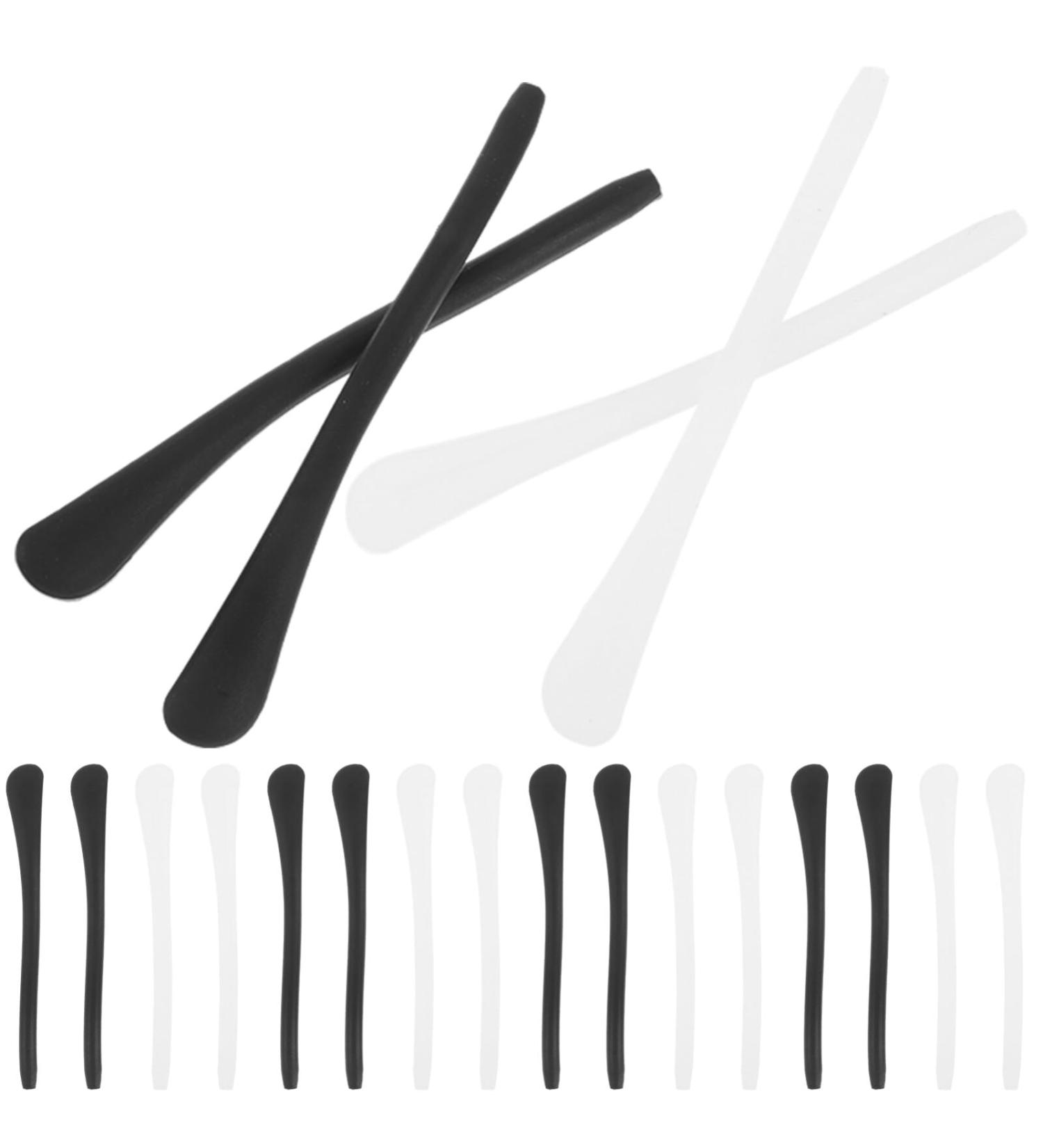 Kisangel 10 Pairs Soft Replacement Tips for Glasses - Glasses Tube Sleeves & Oven Bracket Accessories for Comfort - Buy Online on GoSupps.com