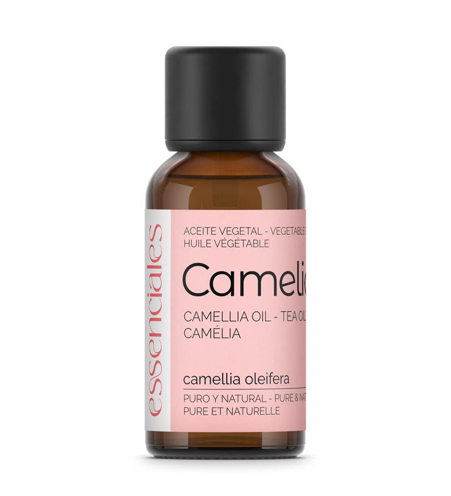  Essenciales Essenciales - Organic Camellia (Canellia oleifera) Vegetable Oil 30 ml | 100% Pure and Natural - Certified Organic and Ecological - Buy Online on GoSupps.com