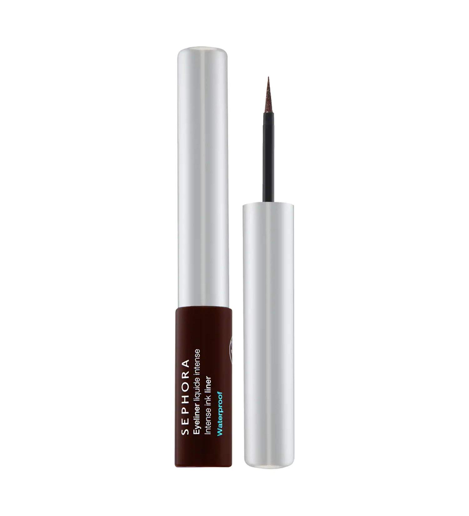 SEPHORA COLLECTION Intense Felt-Tip Liquid Waterproof Eyeliner 02 - Satin Chocolate Brown