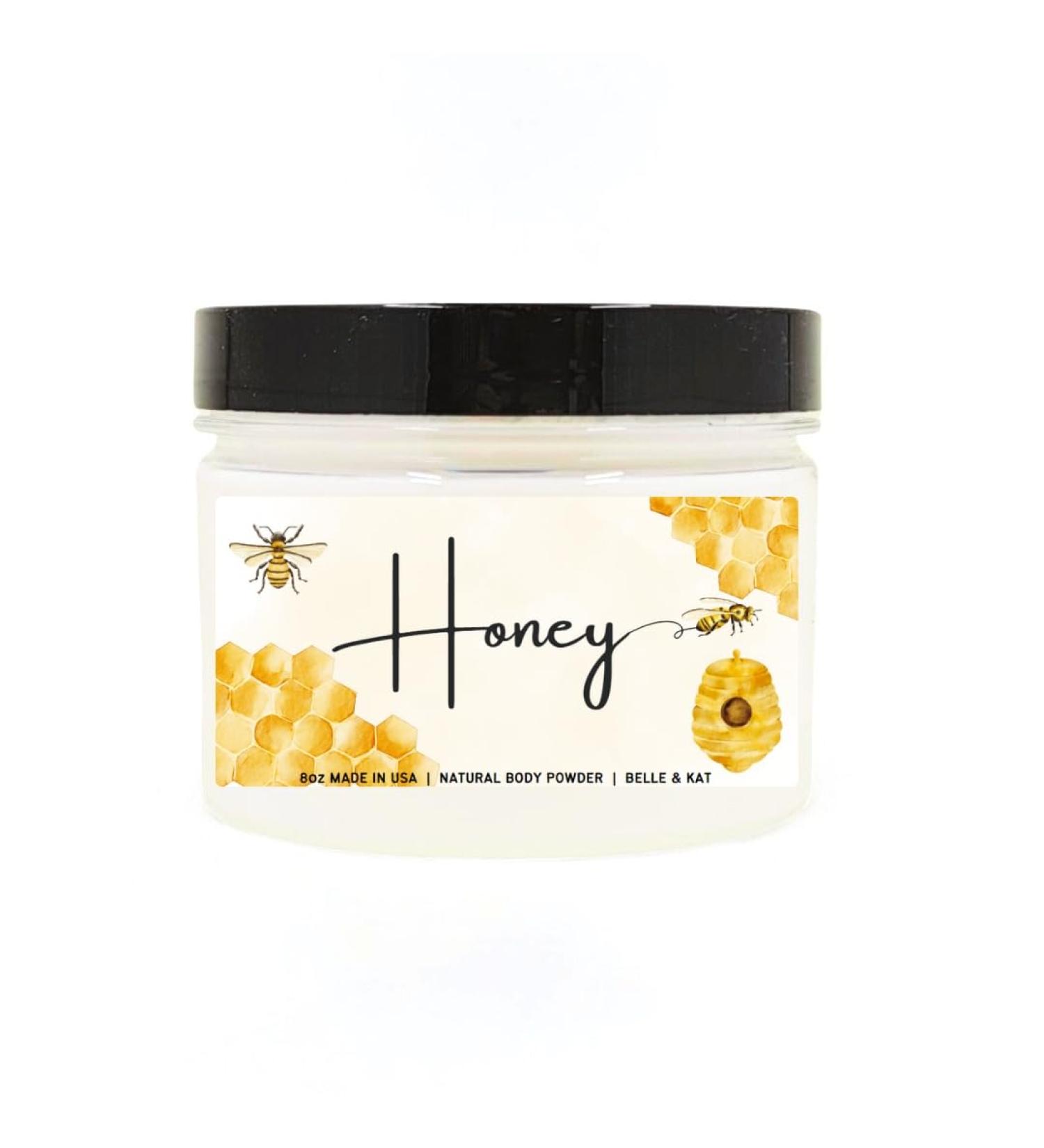 Body Powder for Women & Men Scented Honey Fragrance Perfume Dusting Powder Bath Powder with Fragrance & Essential Oils Talc-Free 10oz Container with Lid Made in USA - Buy Online on GoSupps.com