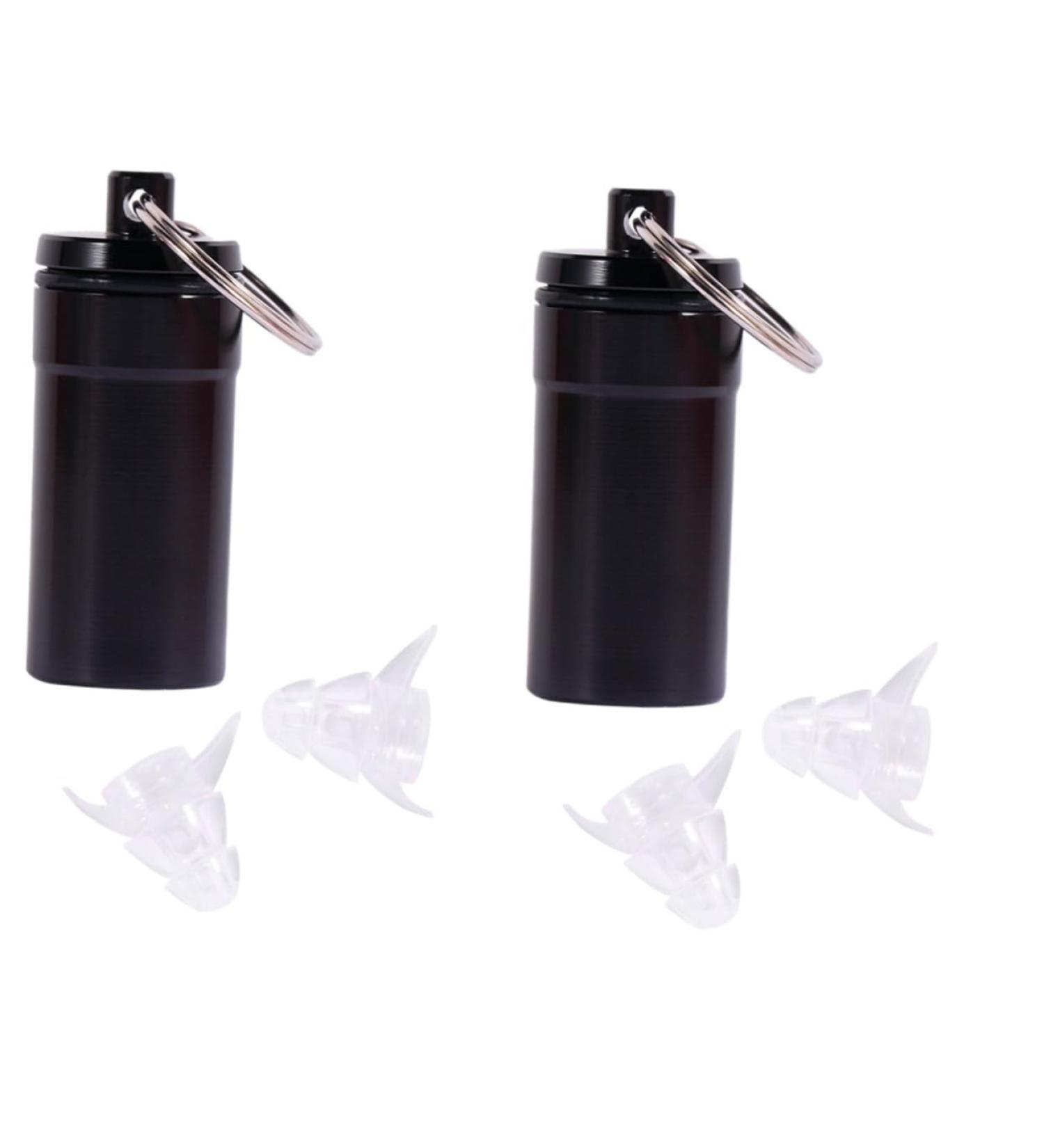 2 Pairs Hearing Protection Earbuds - Noise Reduction Earplugs for Ultimate Comfort & Safety | International Shipping - Buy Online on GoSupps.com
