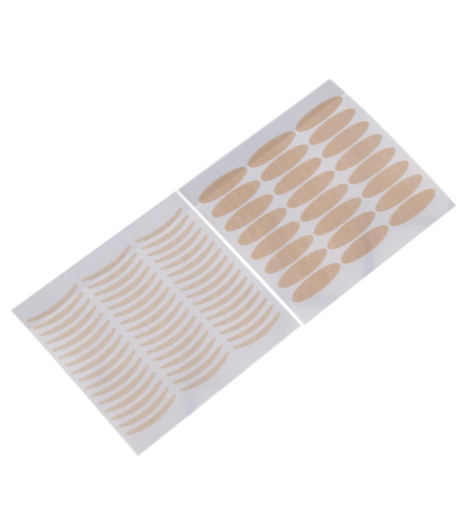 DOITOOL 48 Pairs Folding Tool Double Stick Tape Make up Kit Invisible Fold Eyelid Shadow Eyelid Tape Lace Double-sided Tape Eyelid Lifter Strips Single Double Sided Makeup Tools medium As Shown - Buy Online on GoSupps.com