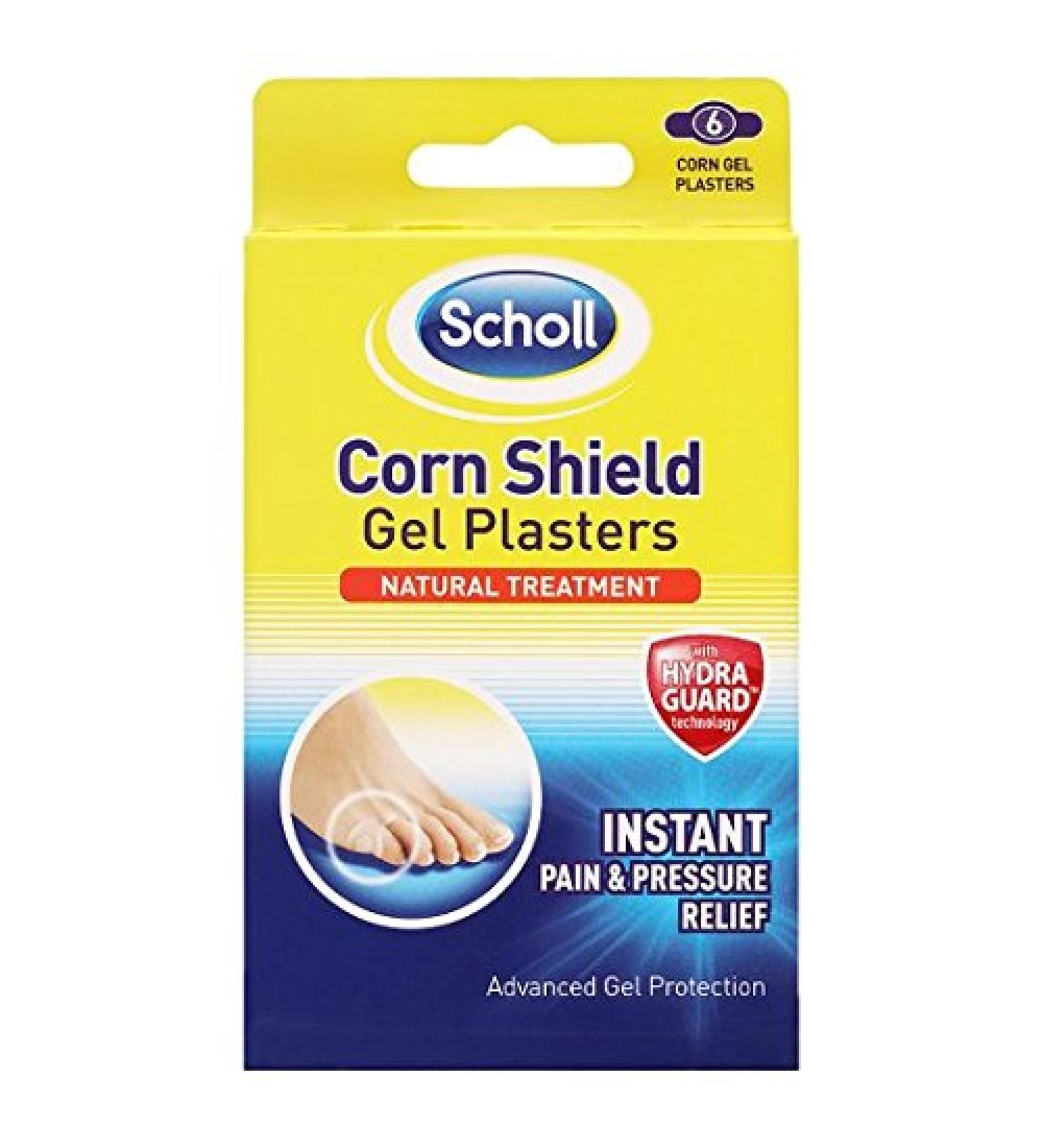 Scholl corn gel pavement foot care