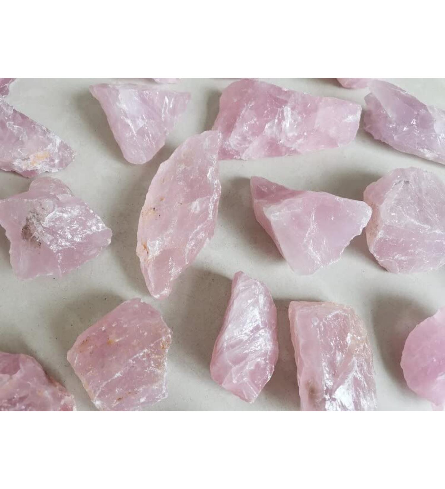 1KG Natural Raw Pink Stone Quartz Crystal Rough Stone Specimen Crystal Love Natural Stones and Minerals Fish Tank Stone - (Color: Pink) - Buy Online on GoSupps.com