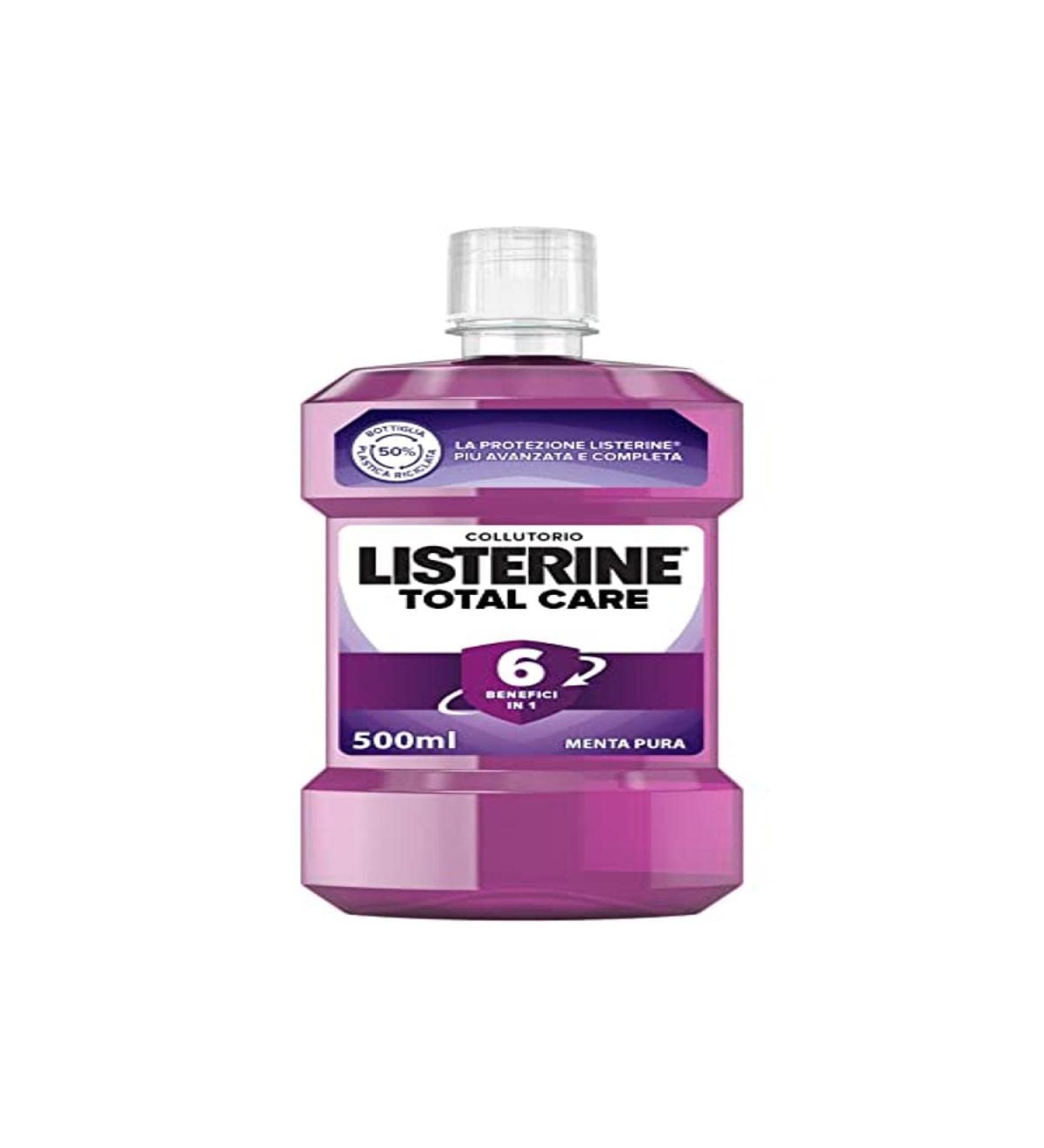 Listerine Mouthwash Total Care Pure Mint 500 ml Pure Mint 500 ml (1 pack)