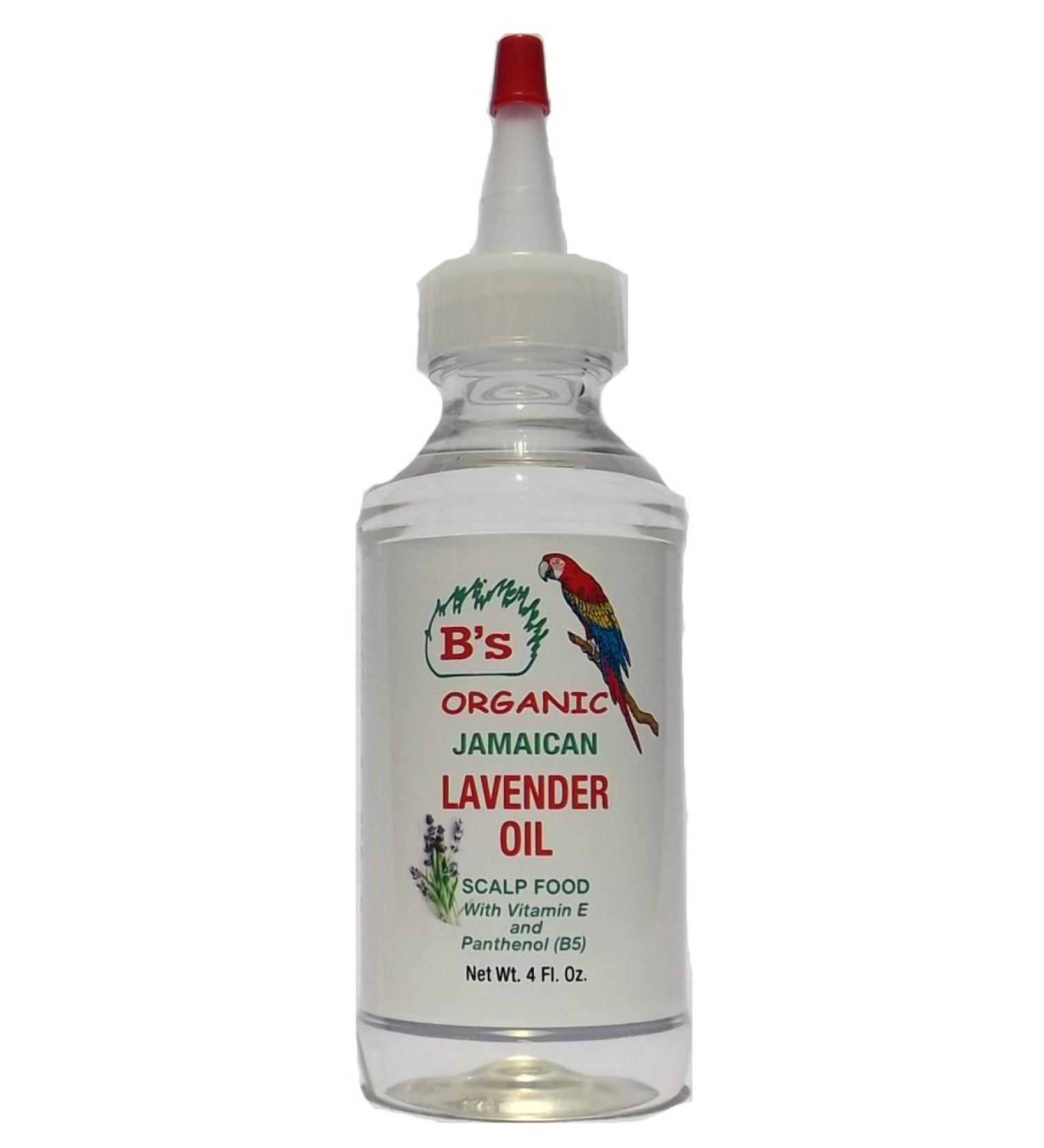 Organic Jamaican Lavender Oil Scalp Food 4 oz.