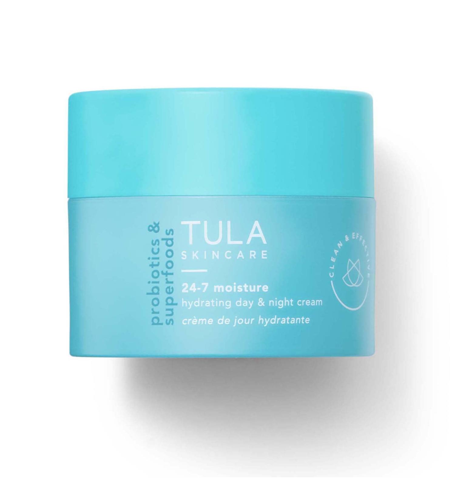 TULA Skin Care 24-7 Moisture Hydrating Day and Night Cream - Ageless Anti-Aging Face Moisturizer with Watermelon and Blueberry Extracts | 1.5 oz - Buy Online on GoSupps.com