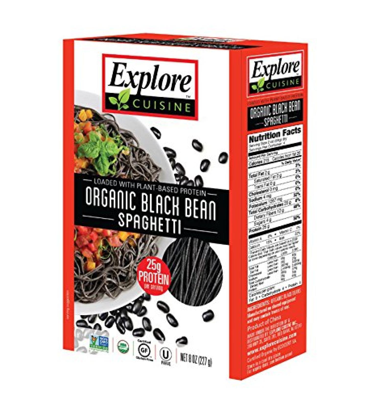 Black Bean Spaghetti 200g Organic (Explore Cuisine)
