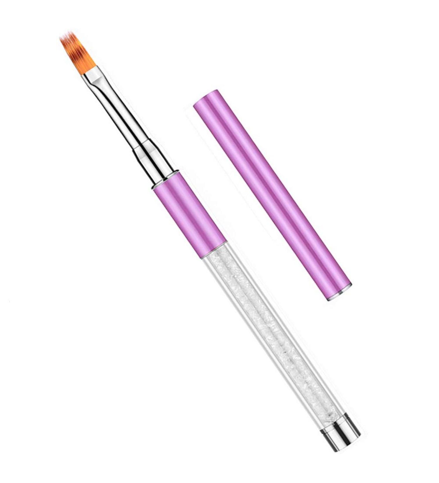 Kuou Rhinestone Handle Nail Art Ombre Brush for Gel Nails - Manicure, Drill & Drawing - Buy Online on GoSupps.com