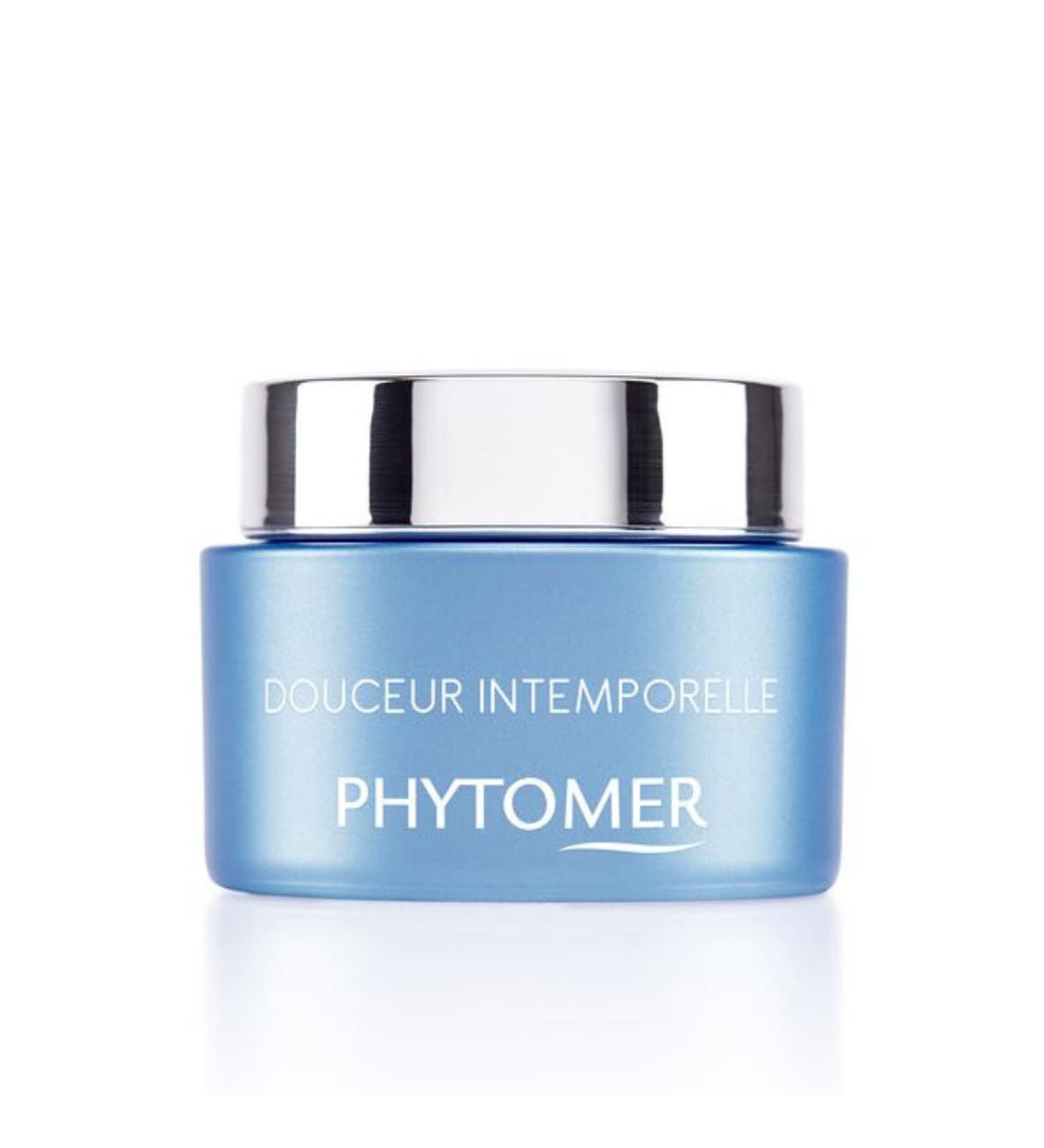 Phytomer Douceur Intemporelle Hydrating Face Cream | Anti-Aging Moisturizer for Sensitive Skin | Soothing & Lightweight | 50 ml | Protect & Restore Youthful Glow - Buy Online on GoSupps.com