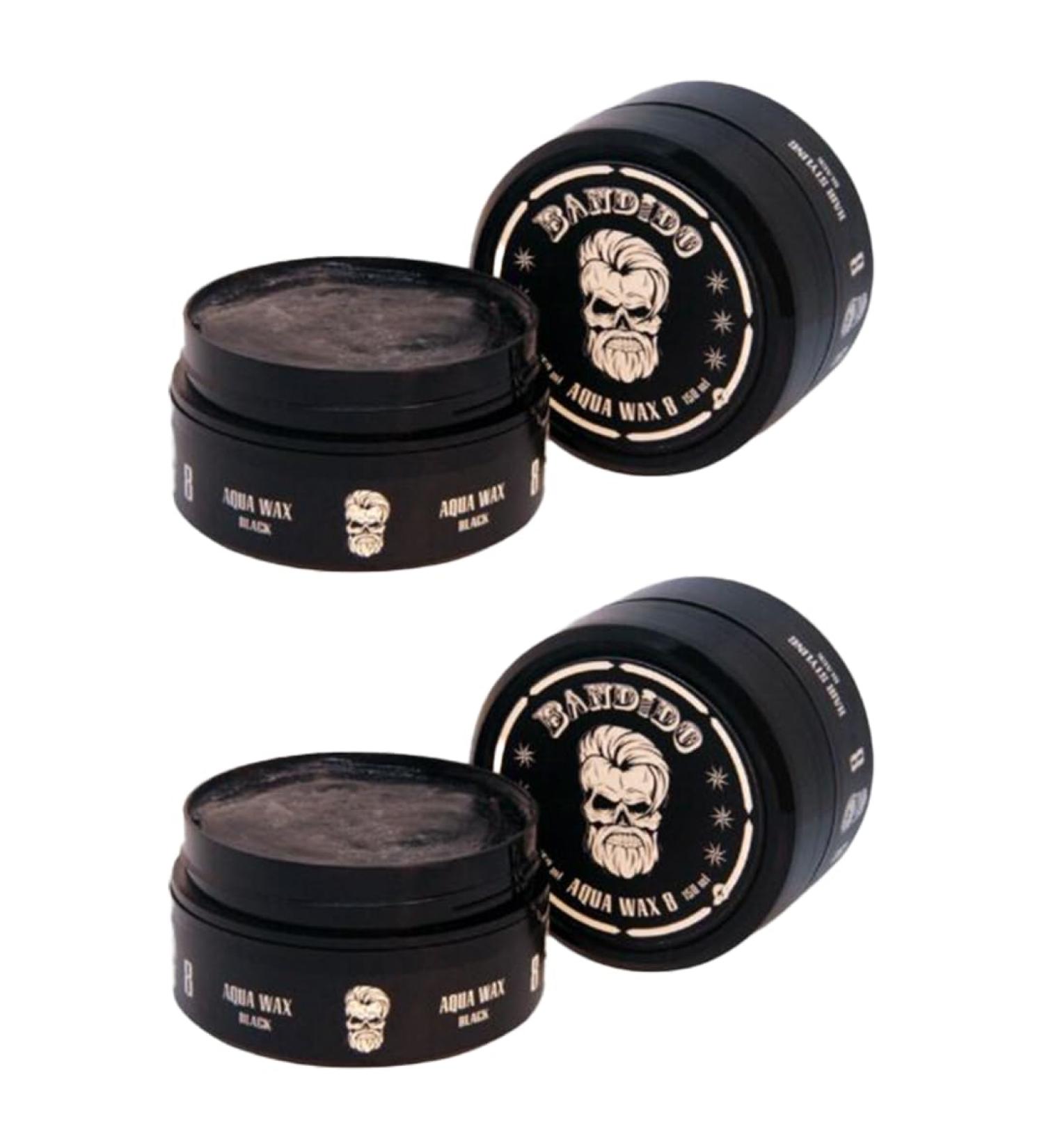 Bandido Hair Wax No. 8 - 150ml Black Hair Styling Wax for Men | International Shipping - Buy Online on GoSupps.com