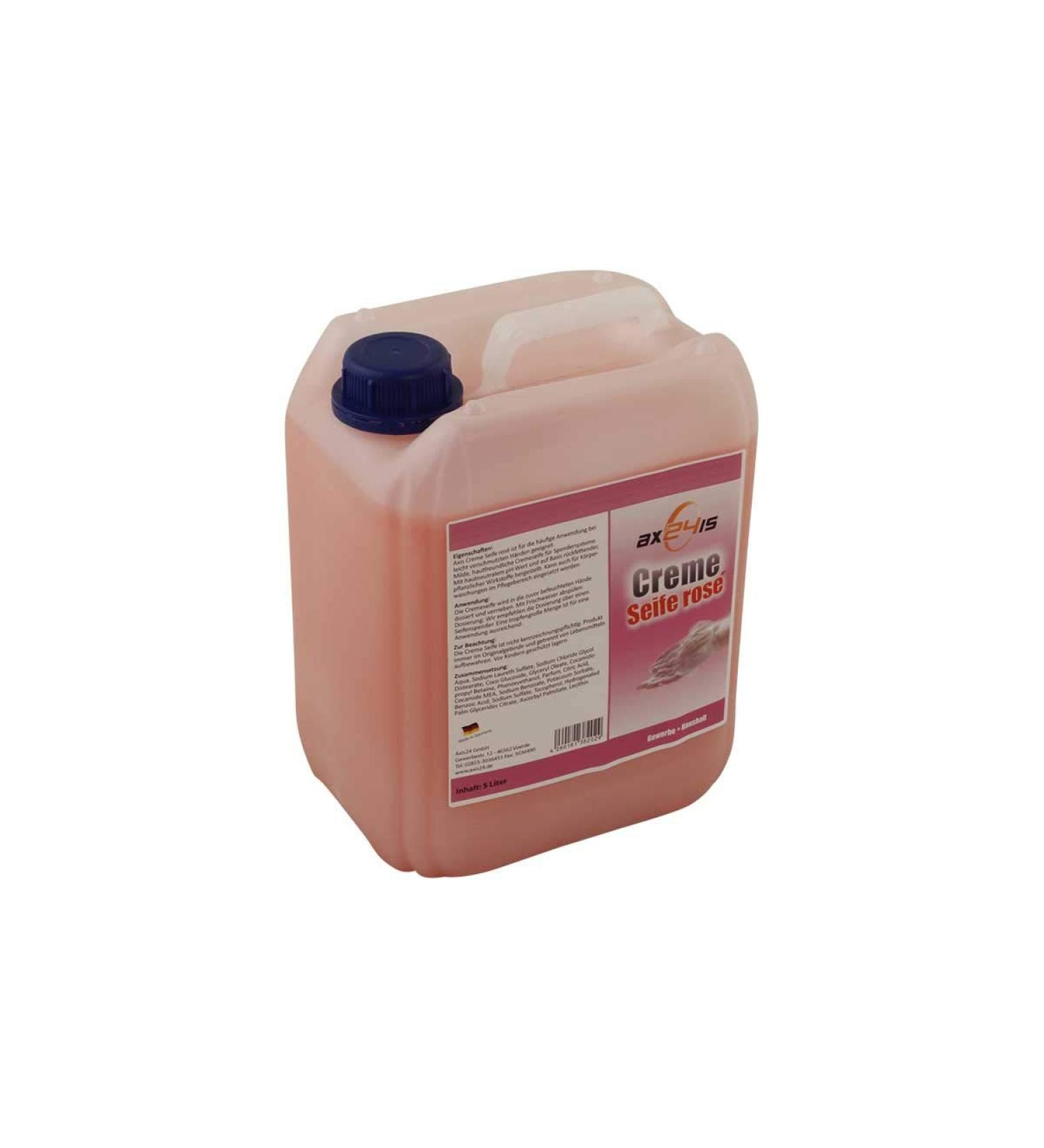 Axis24 Cream soap rose liquid soap 5 liters