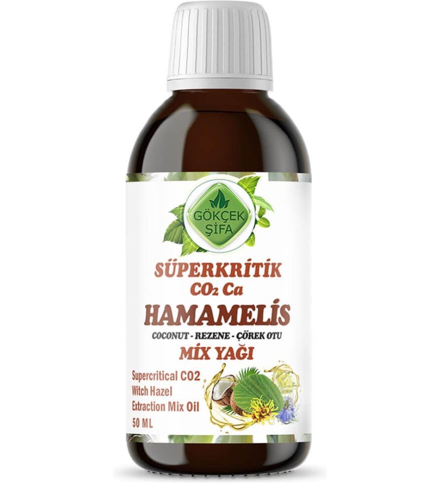 G k ek ifa - Supercritical CO2 Ca Witch Hazel Mix Oil - 50ml - 100% Plant Extract Oil - Strong Formula - No Chemical Additives - Witch Hazel Supplement - Buy Online on GoSupps.com
