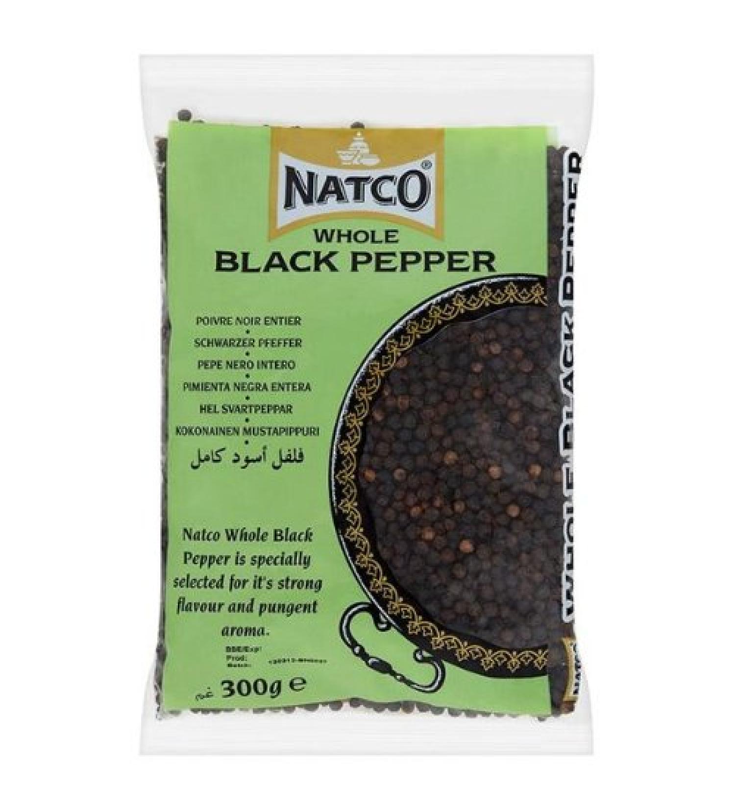 Natco noir Whole Pepper - 300g