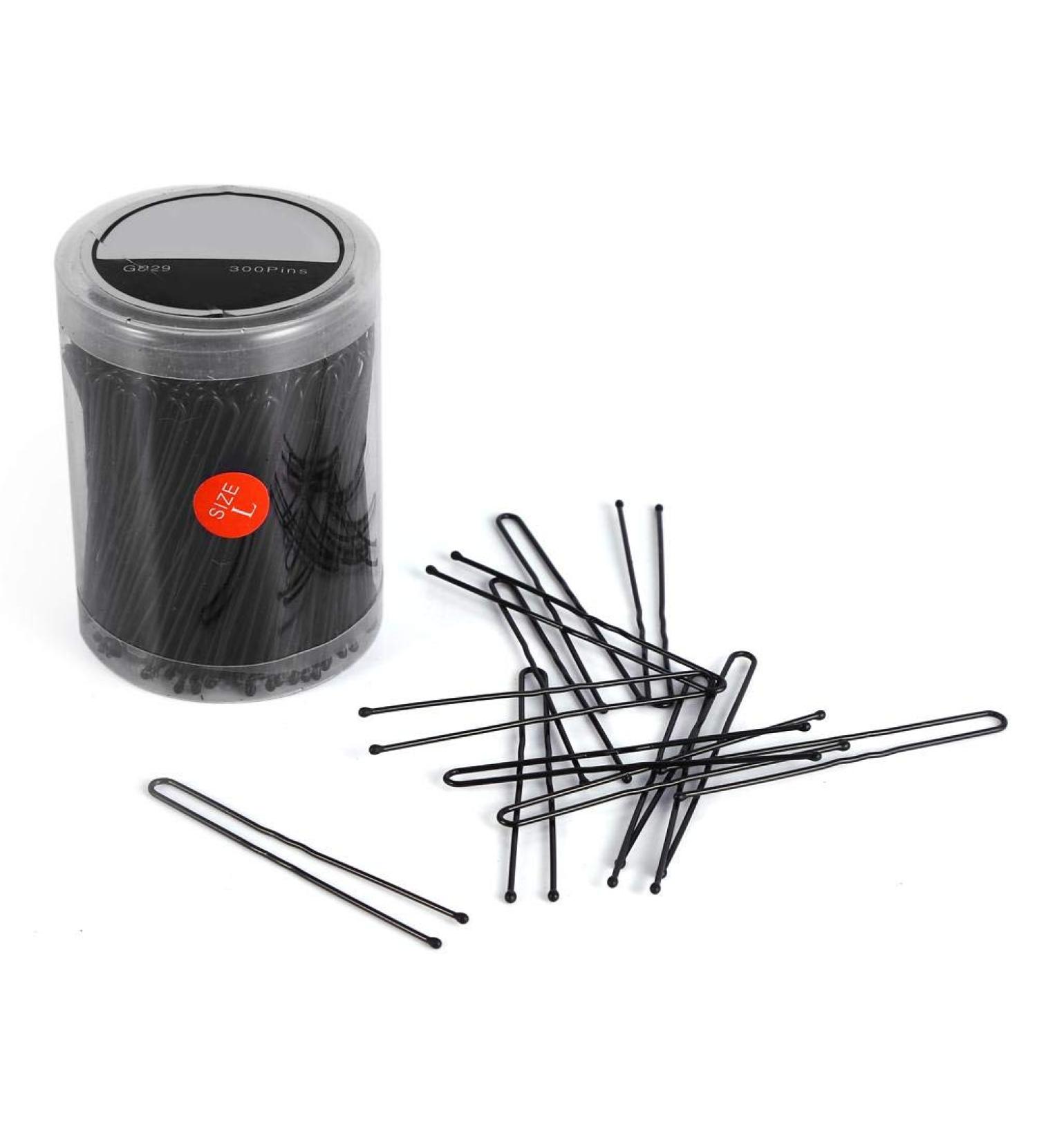 U-Shaped Hairpin - 300 Pieces Hair Braids Clip for Bridal & Salon | Durable Hair Barrette (#6) - Buy Online on GoSupps.com